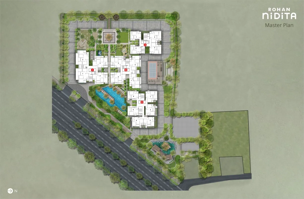 Rohan Nidita Floor plan 1