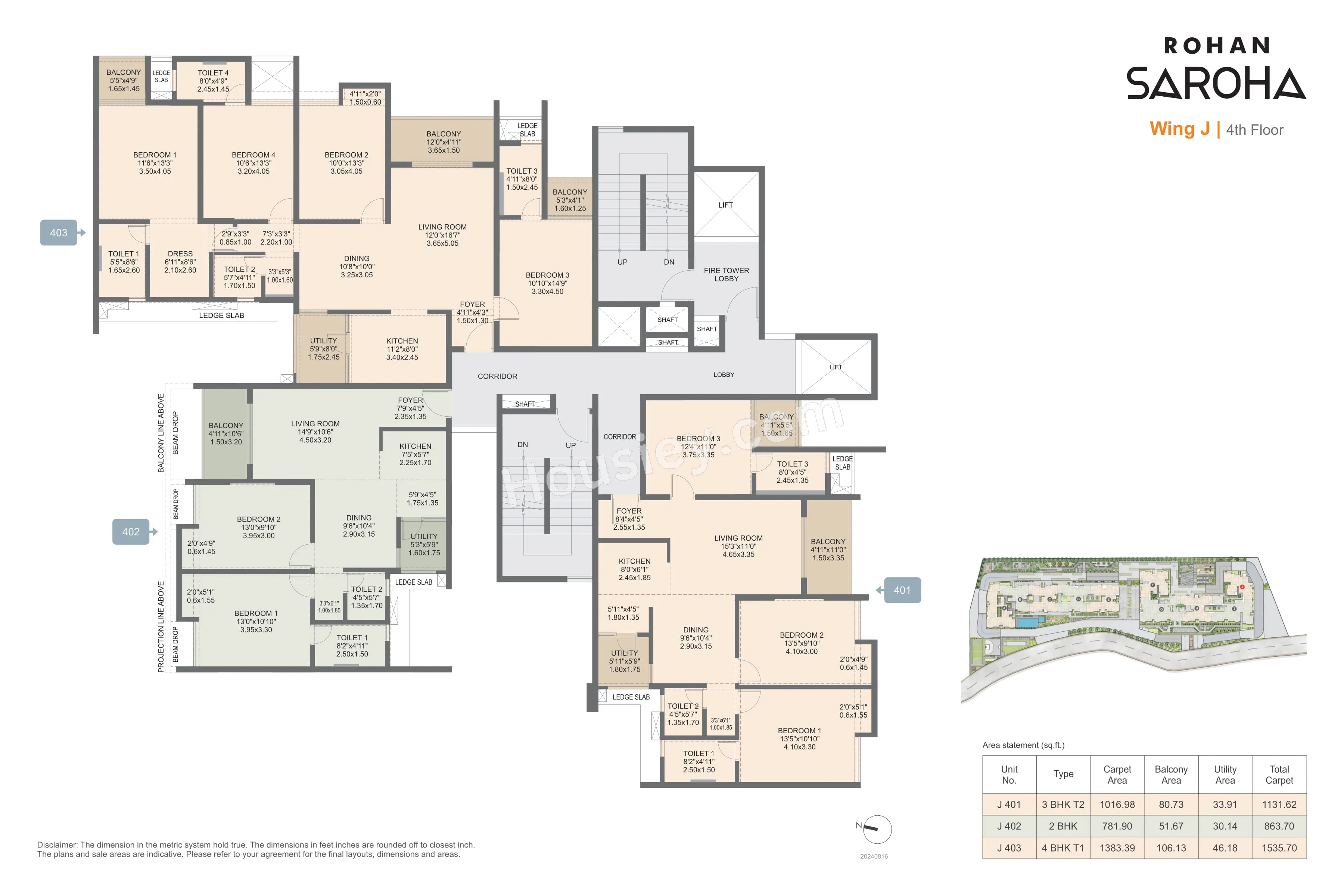 Rohan Saroha Phase 1 Floor plan 18