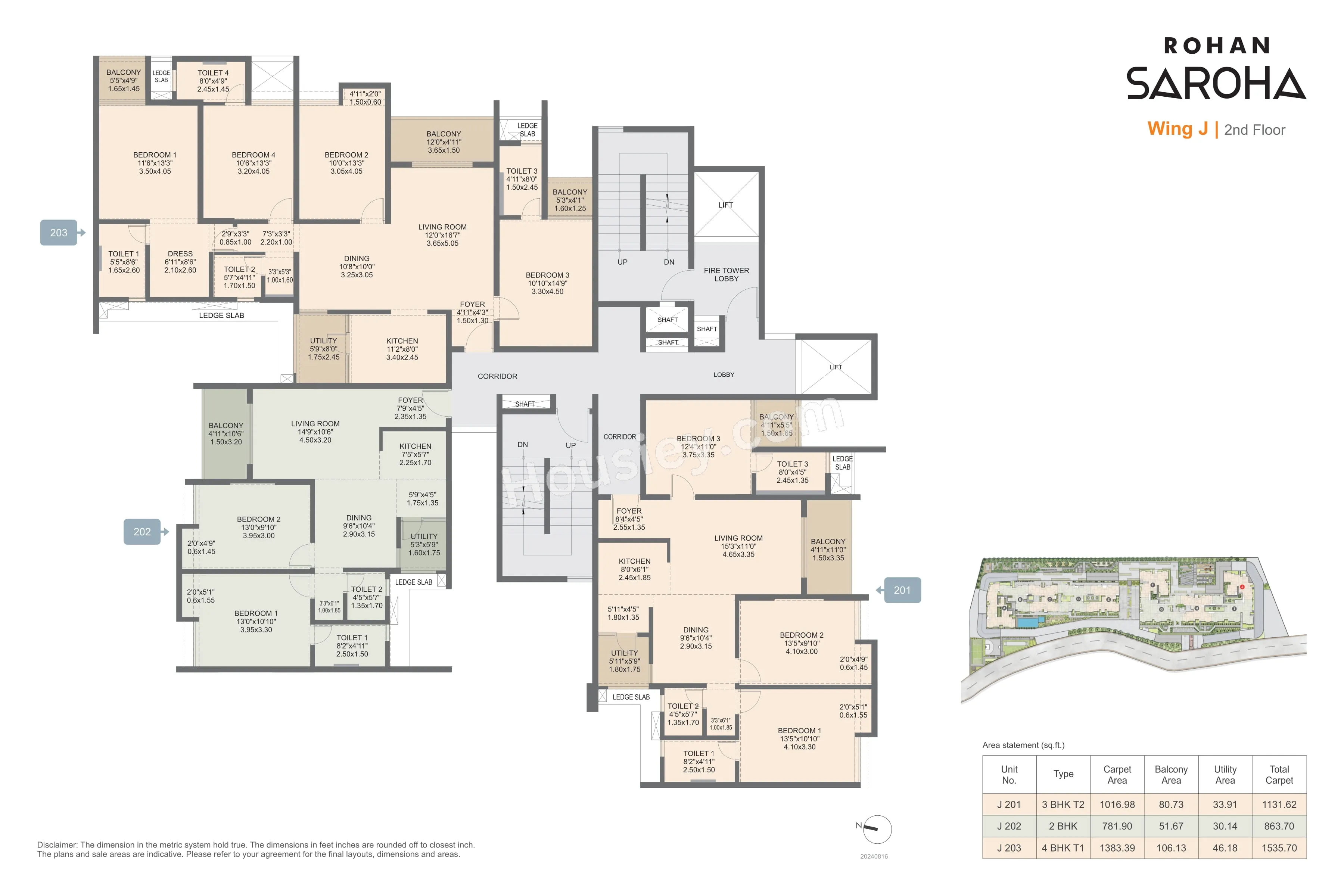 Rohan Saroha Phase 1 Floor plan 19