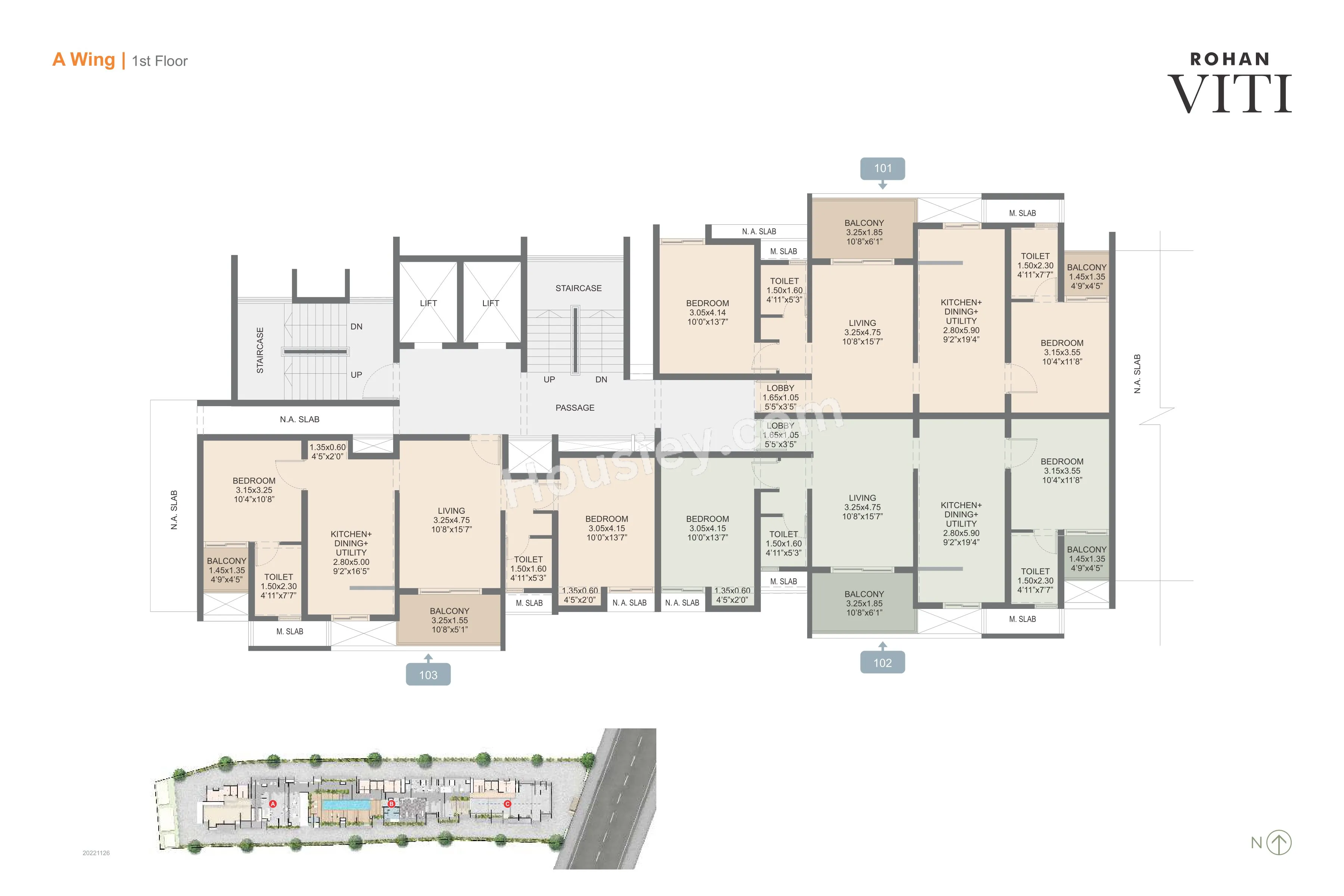 Rohan Viti Floor plan 1