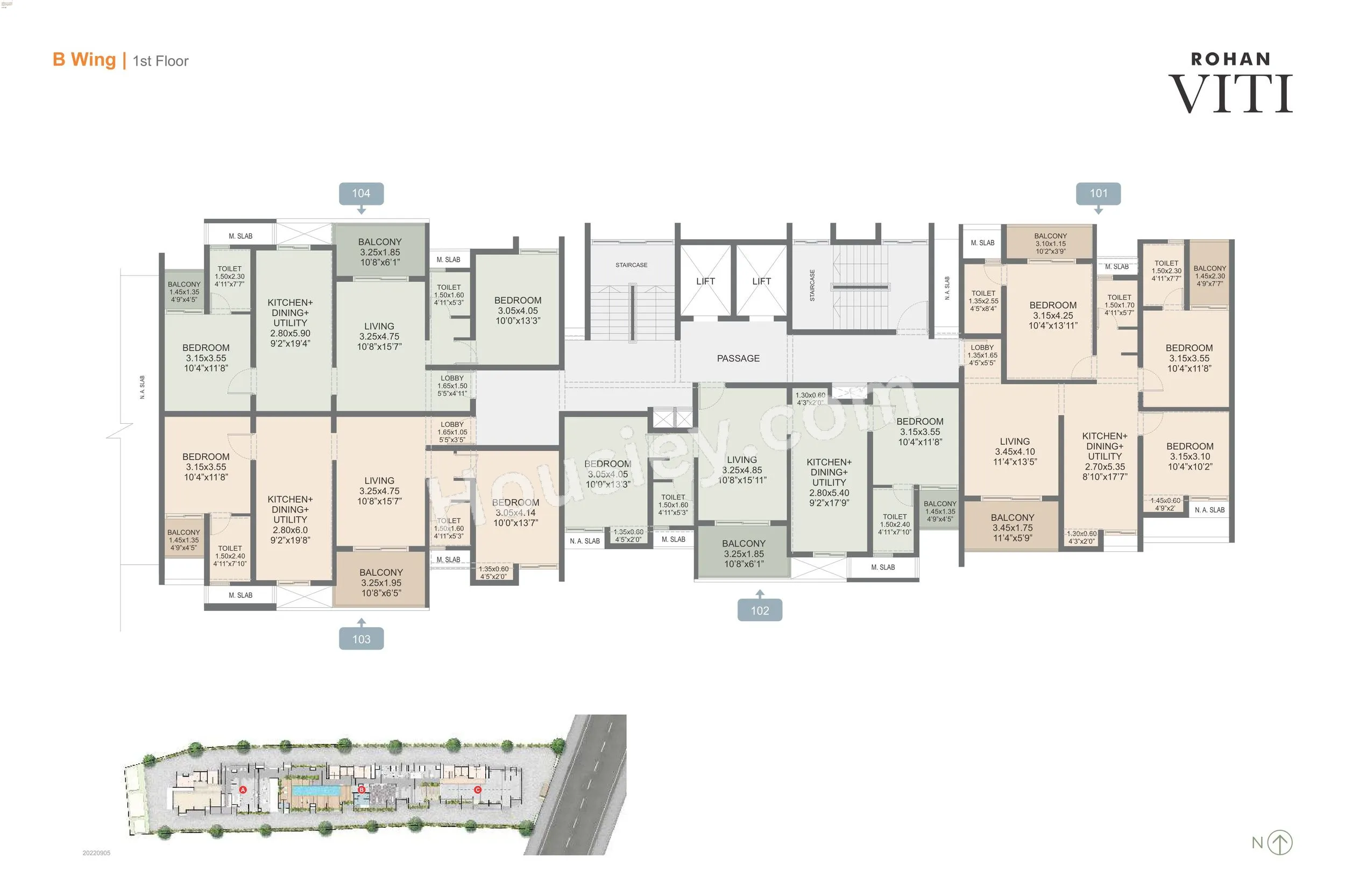 Rohan Viti Floor plan 3