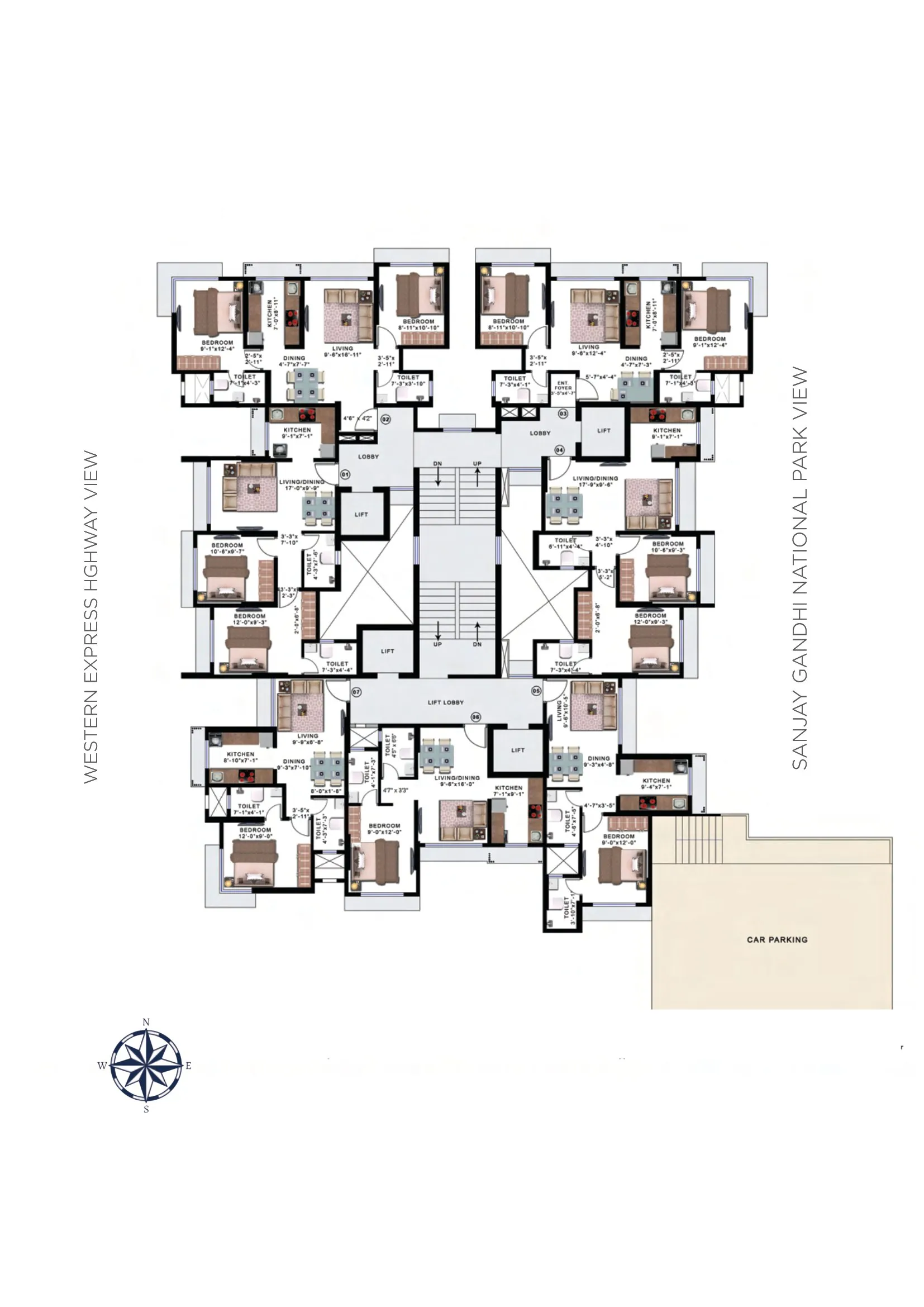 Romell Allure Floor Plan