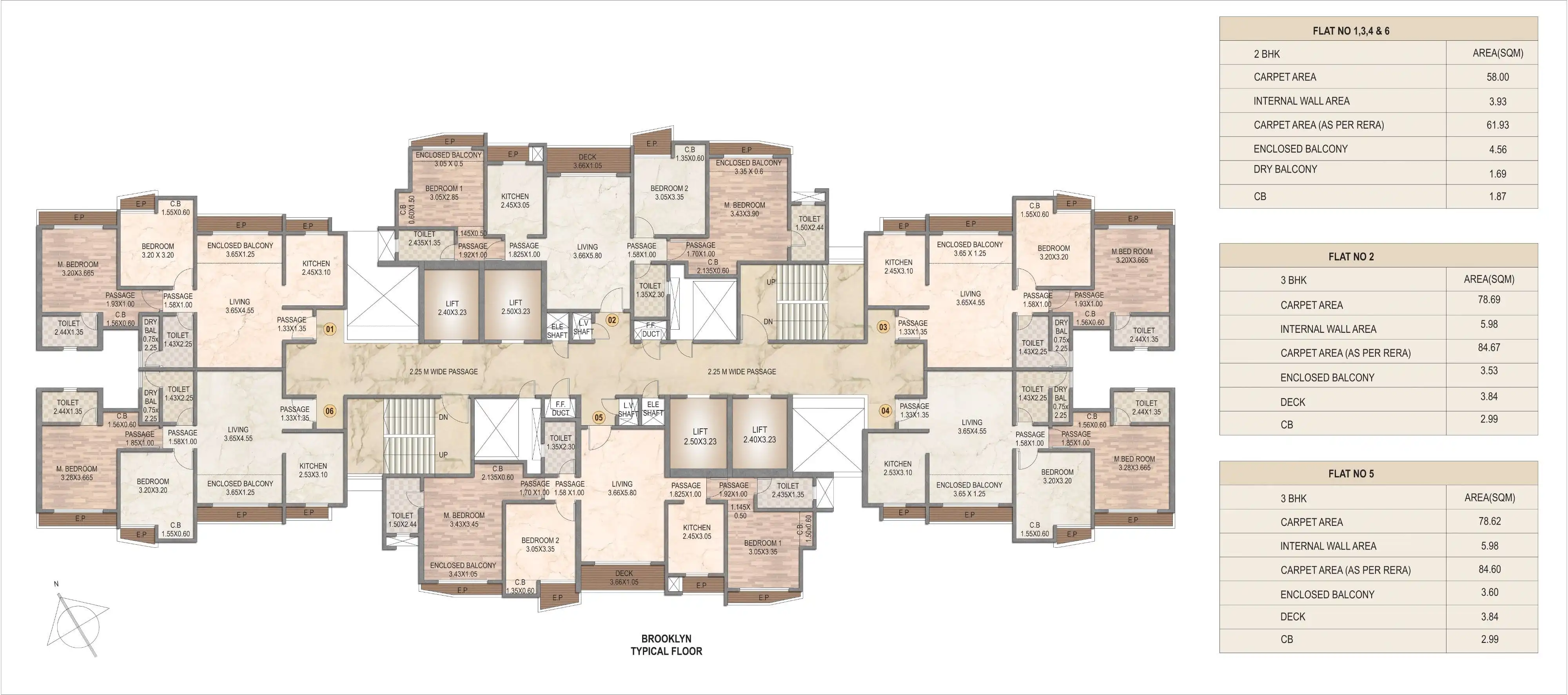 Rosa Manhattan Floor plan 2