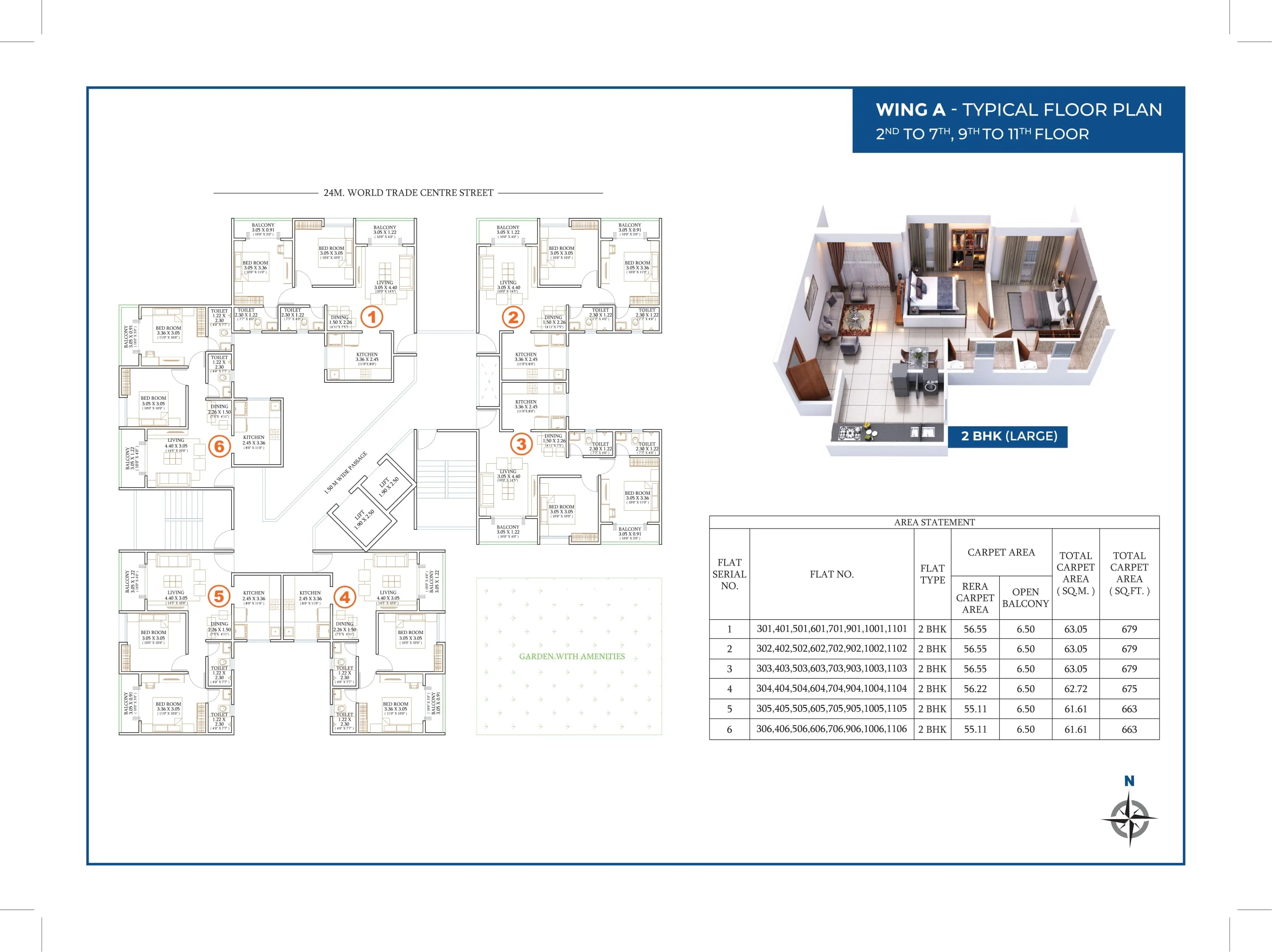 Roshan Milestones Floor plan 2