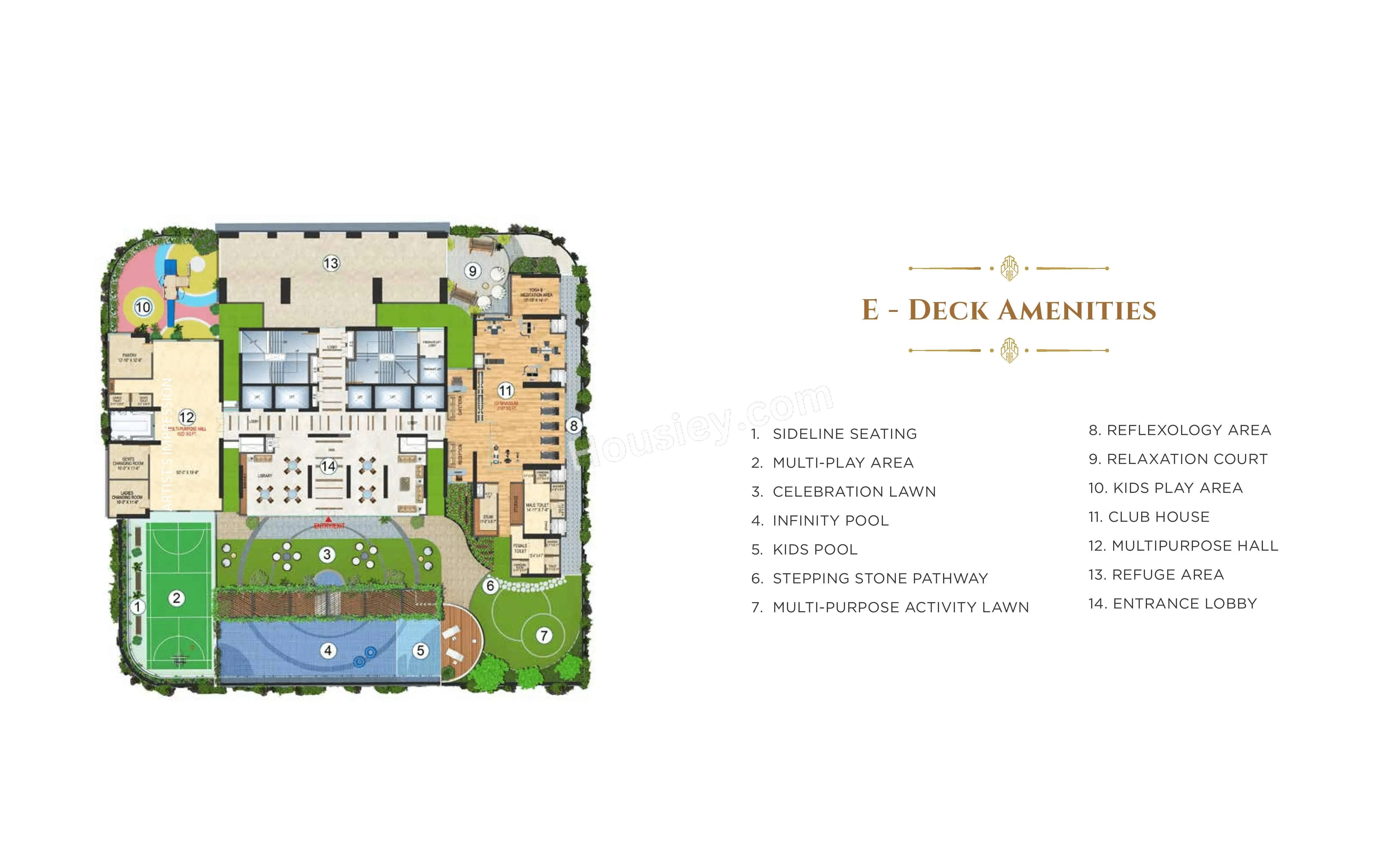 Royal Bliss Floor plan 2