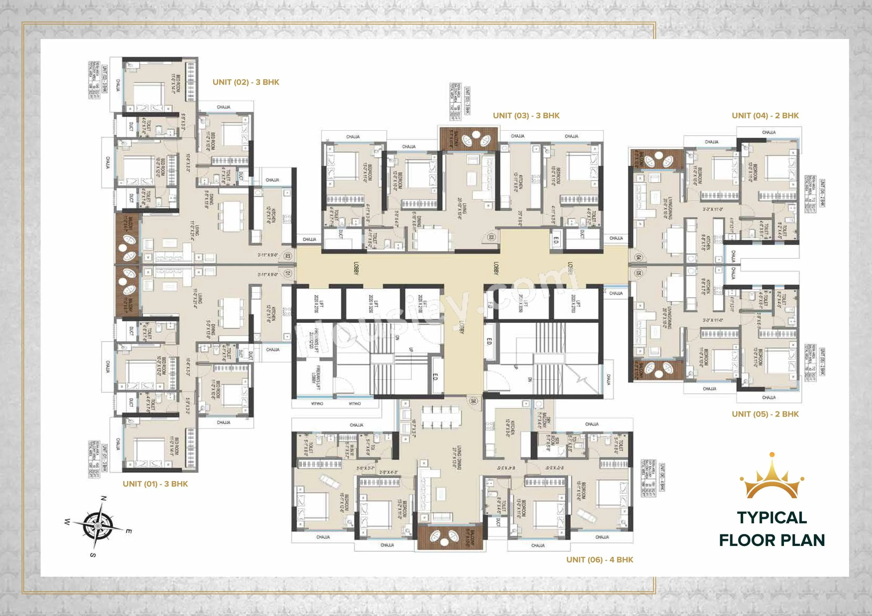 Royal Bliss Floor plan 2