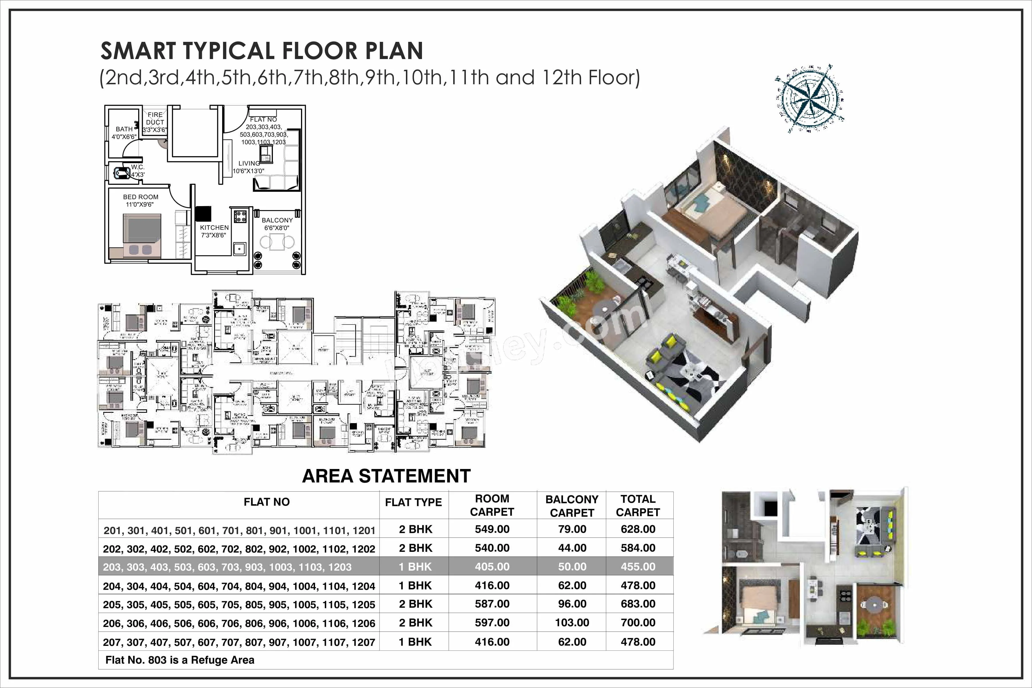 Royal Gulmohar 24 Floor plan 6