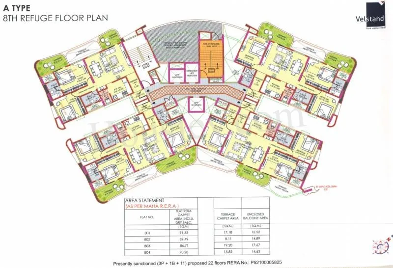 Royal Velstand Floor plan 2