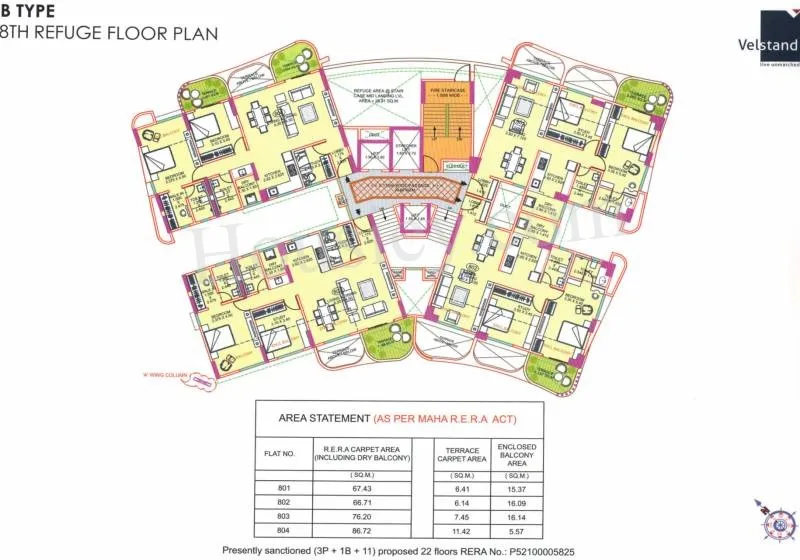 Royal Velstand Floor plan 1