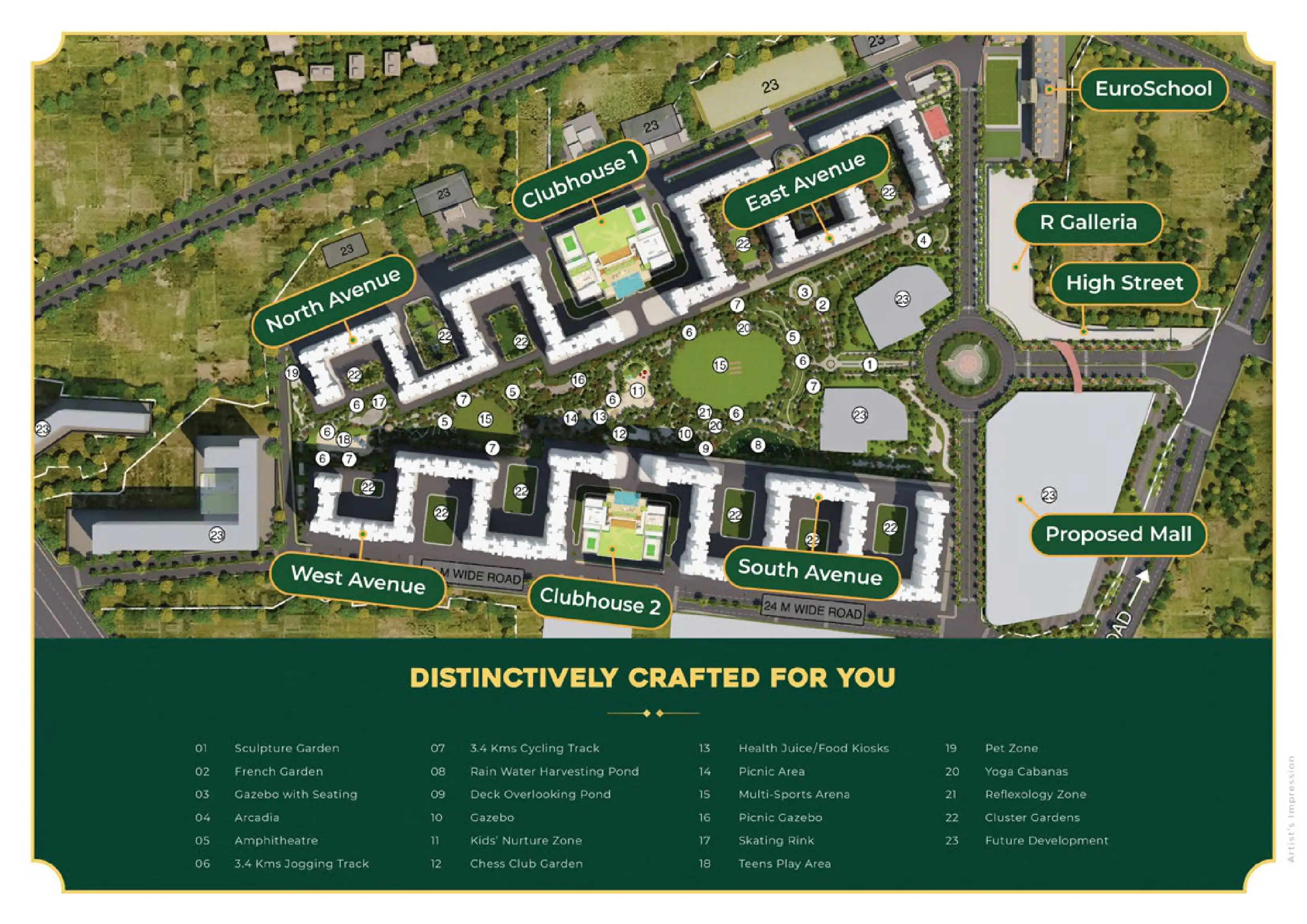 Runwal Garden Phase I Master Plan