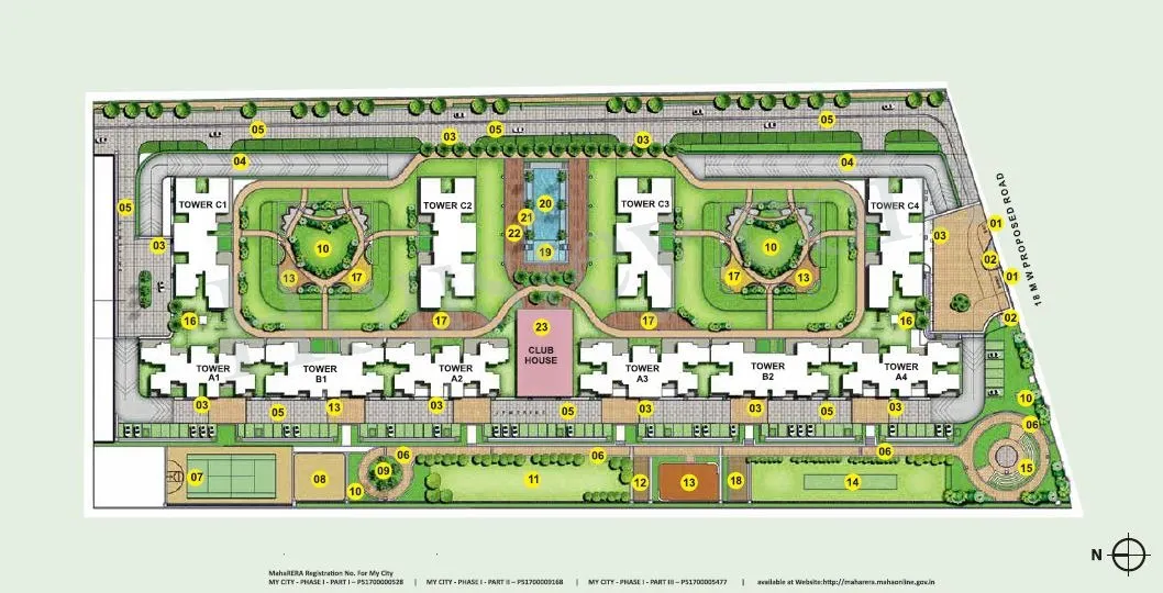 Runwal My City Smart City Floor plan 1