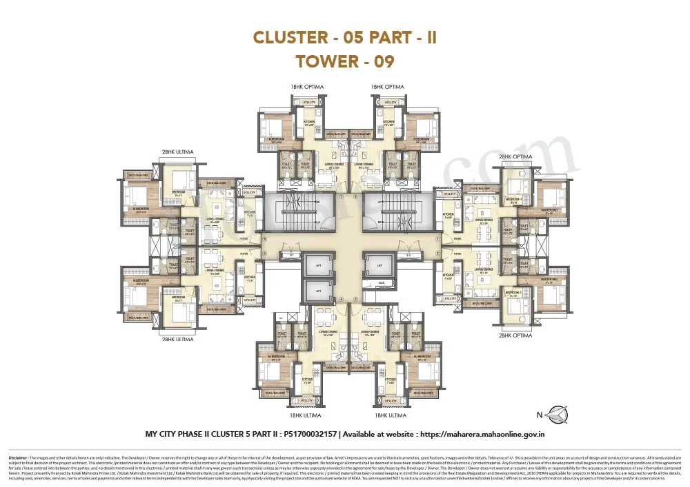 Runwal My City Smart City Floor plan 3