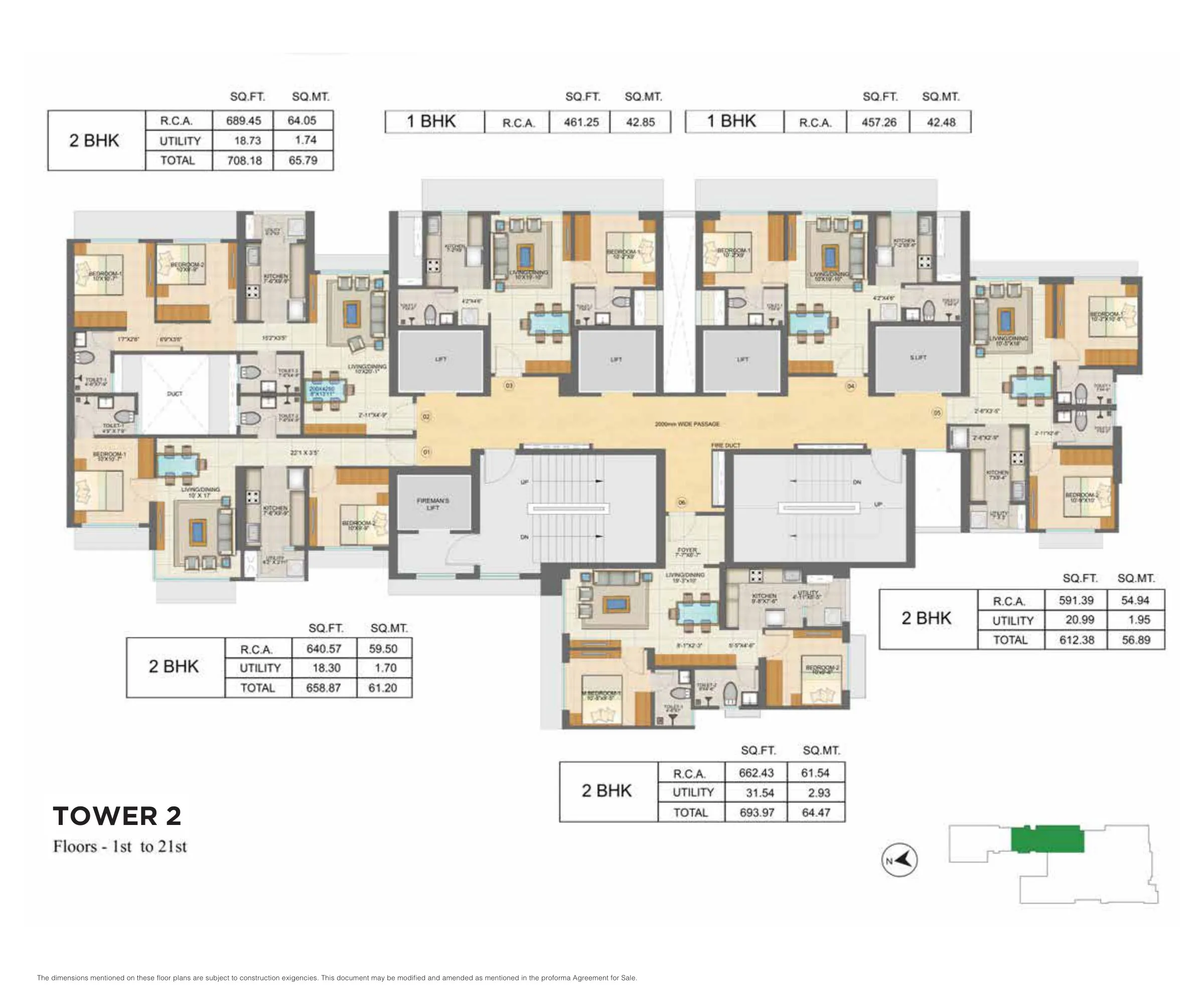 Runwal Pinnacle Floor plan 1