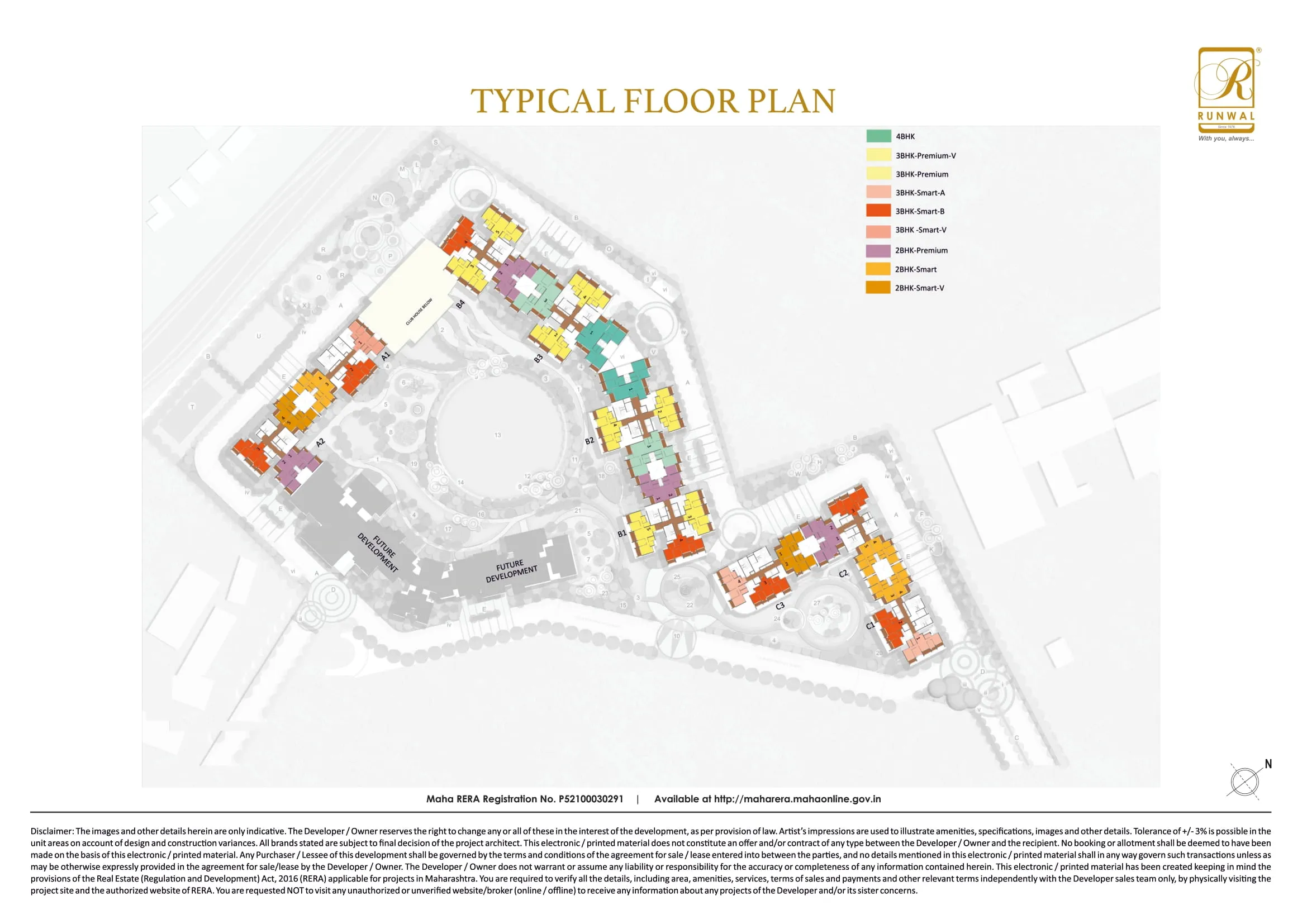 Runwal The Central Park Floor plan 1