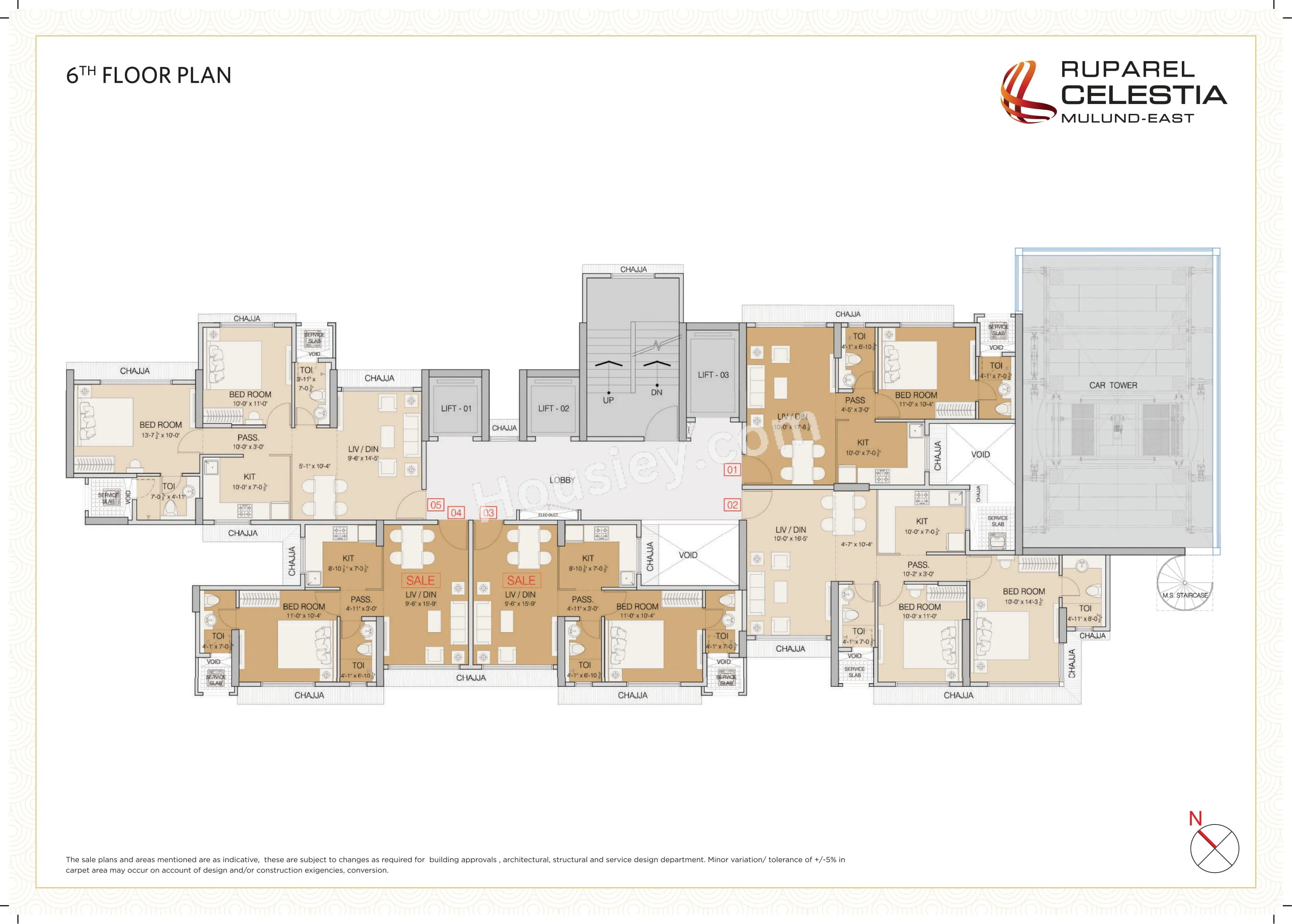 Ruparel Celestia Floor plan 2