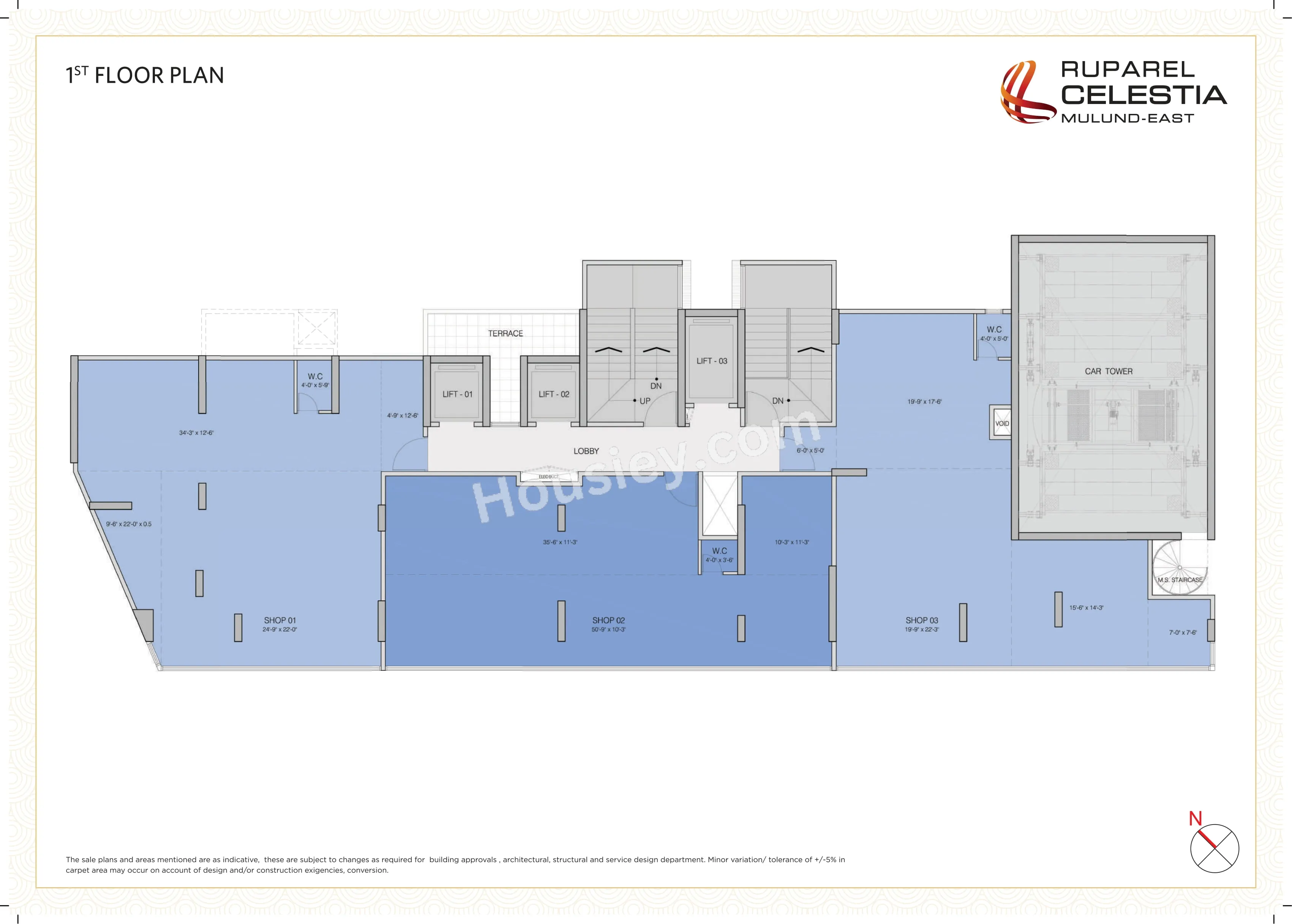Ruparel Celestia Floor plan 1