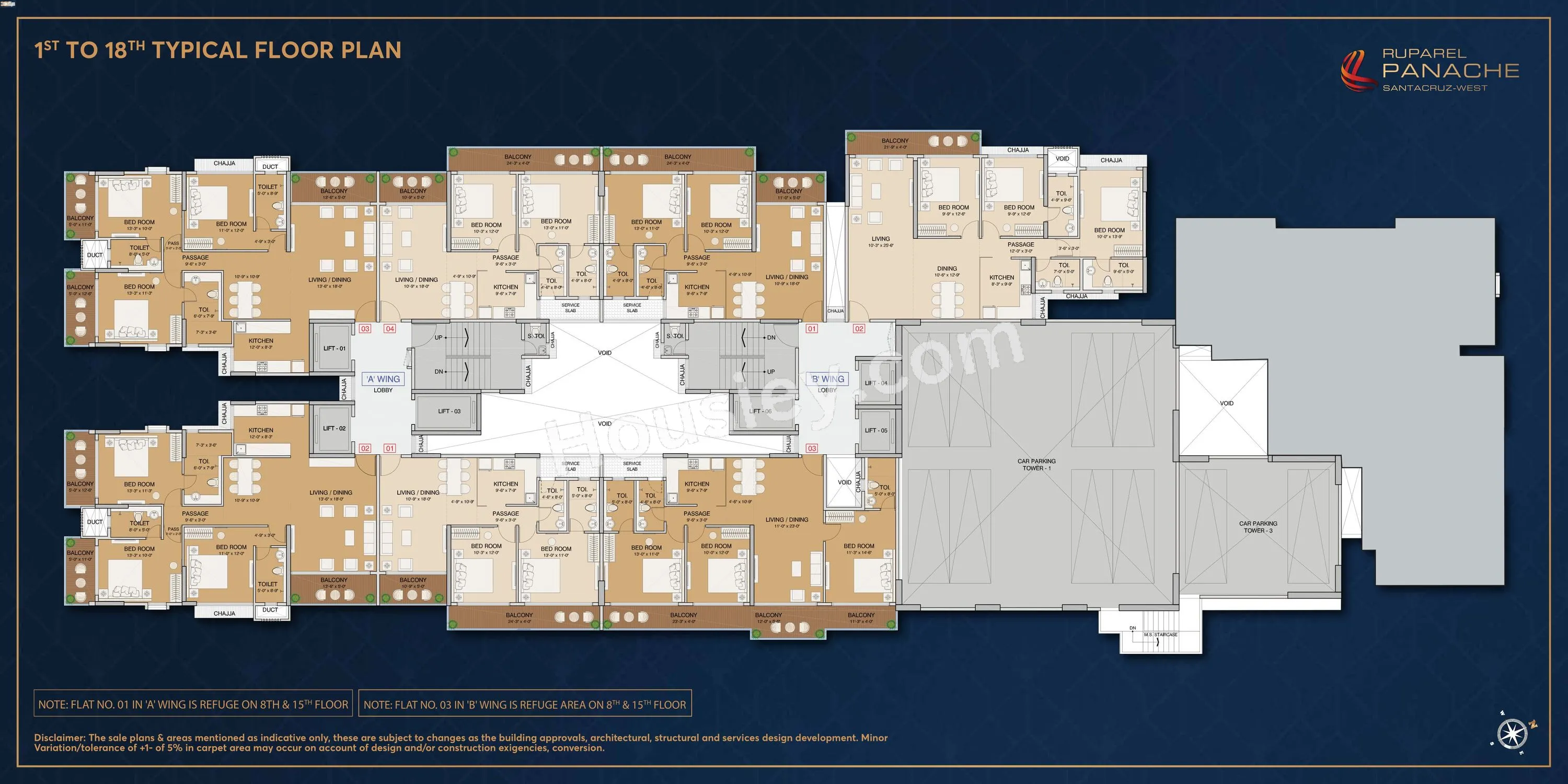 Ruparel Panache Floor Plan