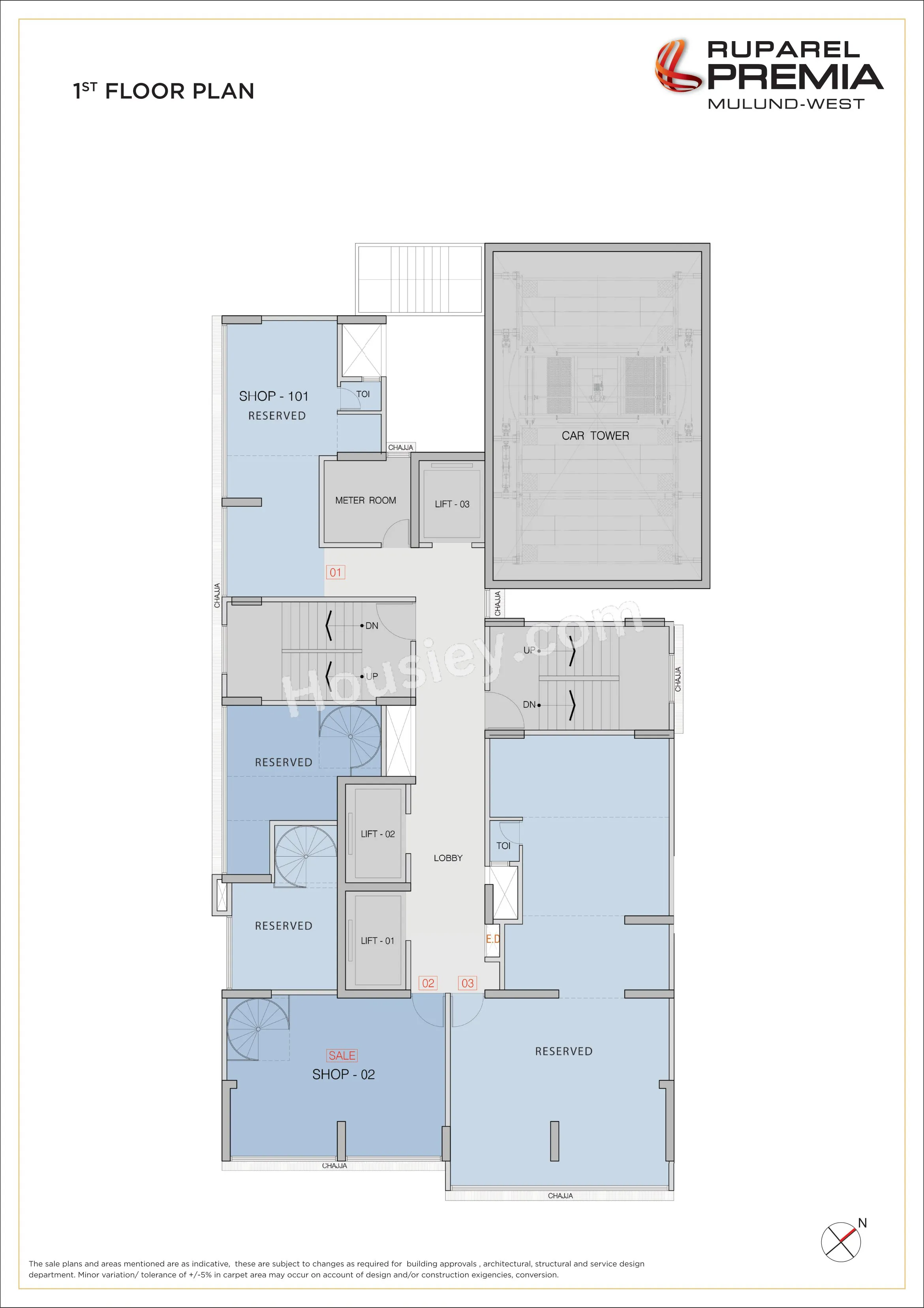 Ruparel Premia Floor plan 1