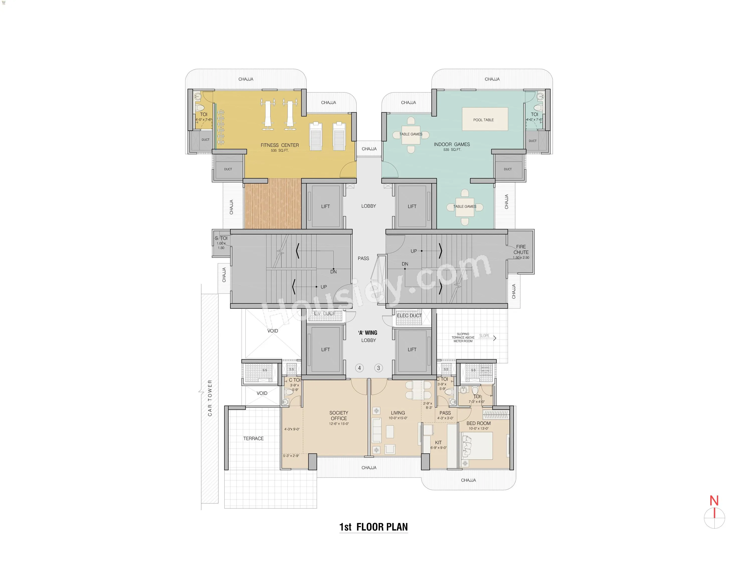 Ruparel Sky Greens Floor plan 1