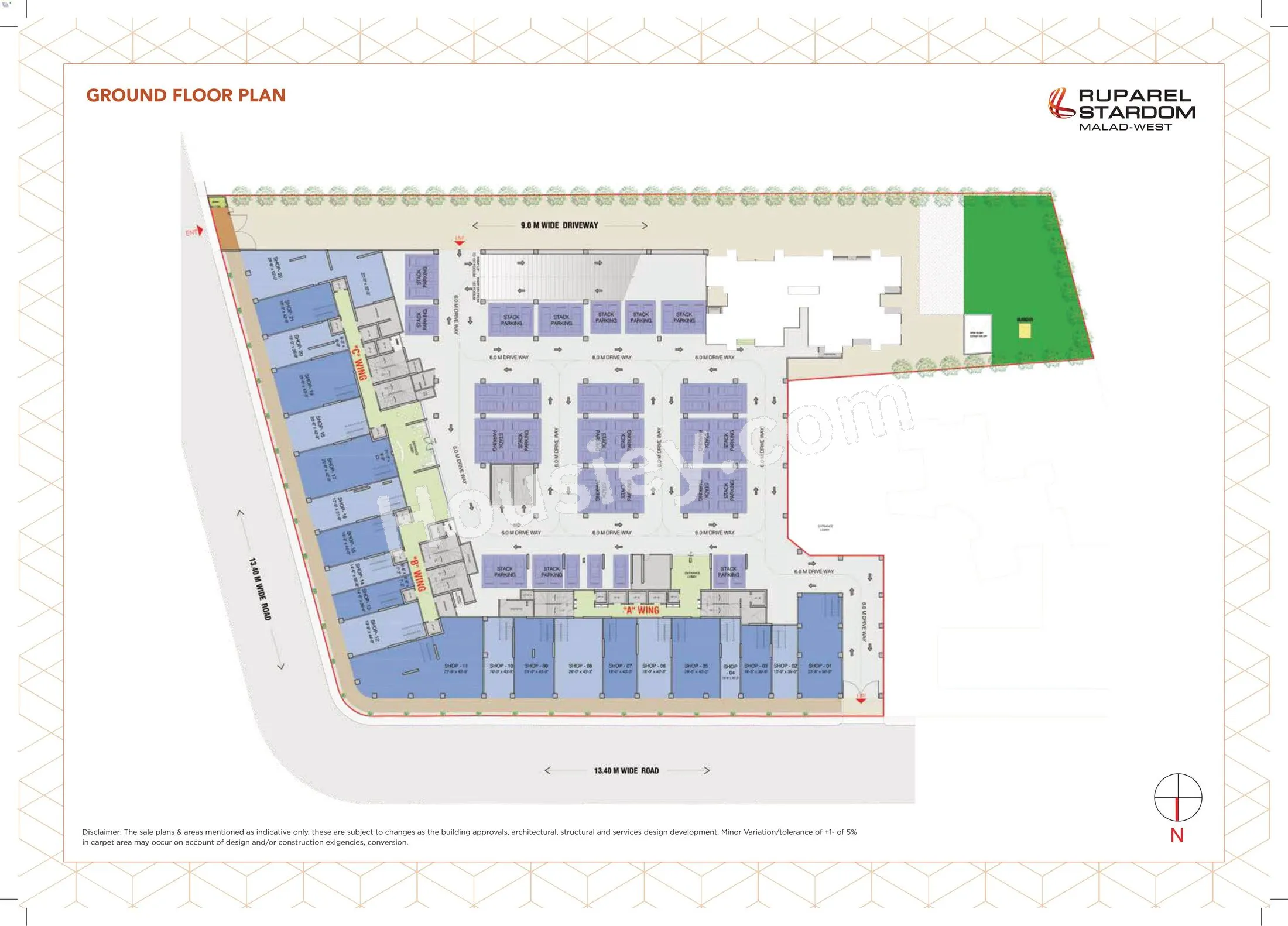 Ruparel Stardom Floor plan 1