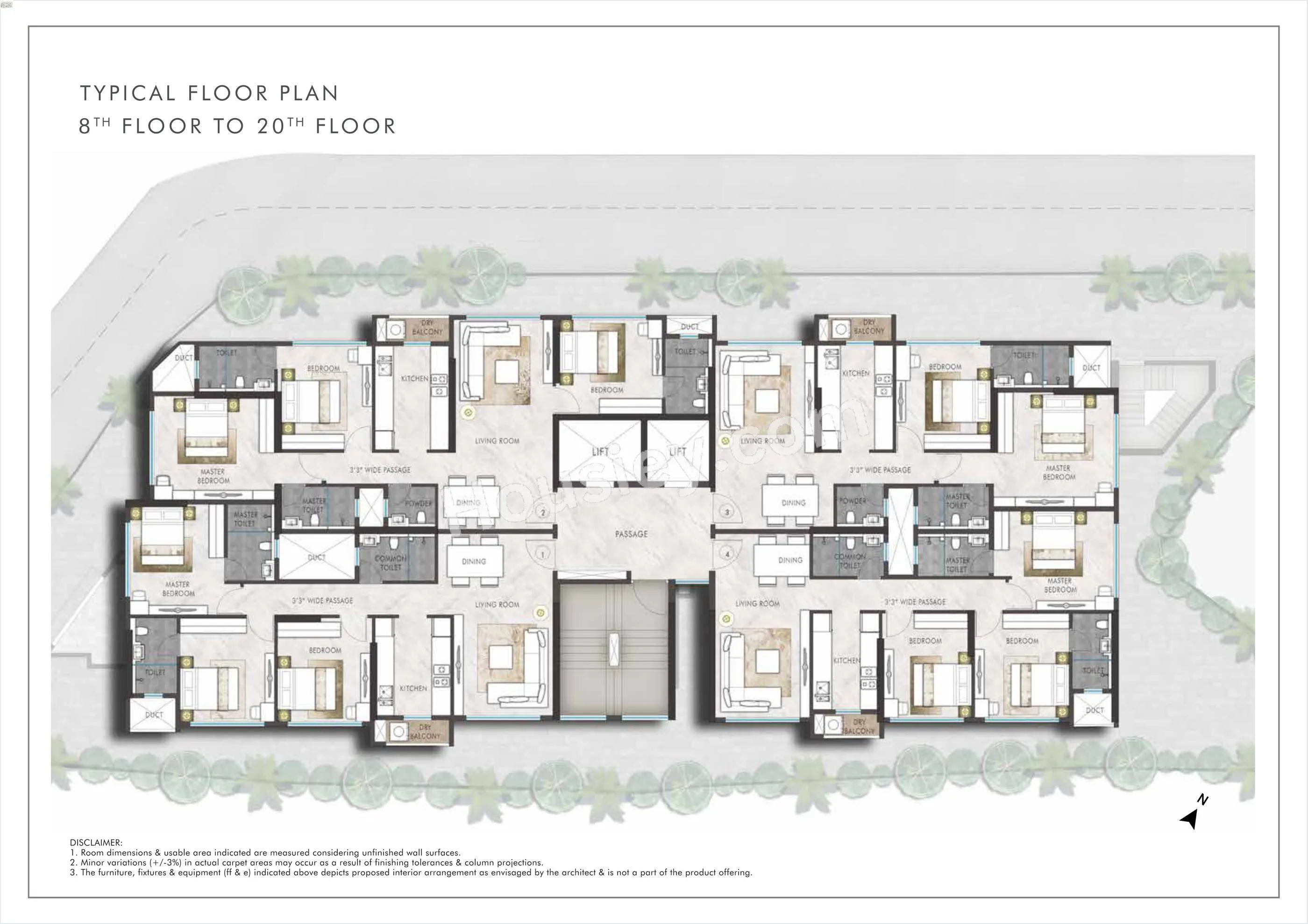Rustomjee Aden Floor plan 2