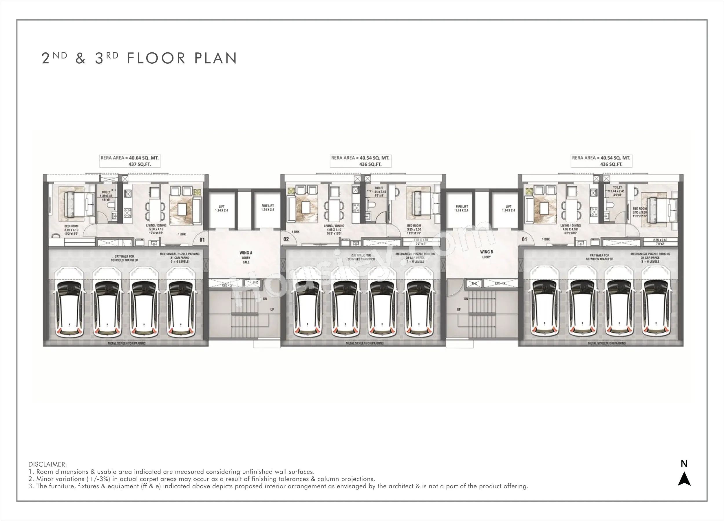 Rustomjee Cleon Floor plan 1