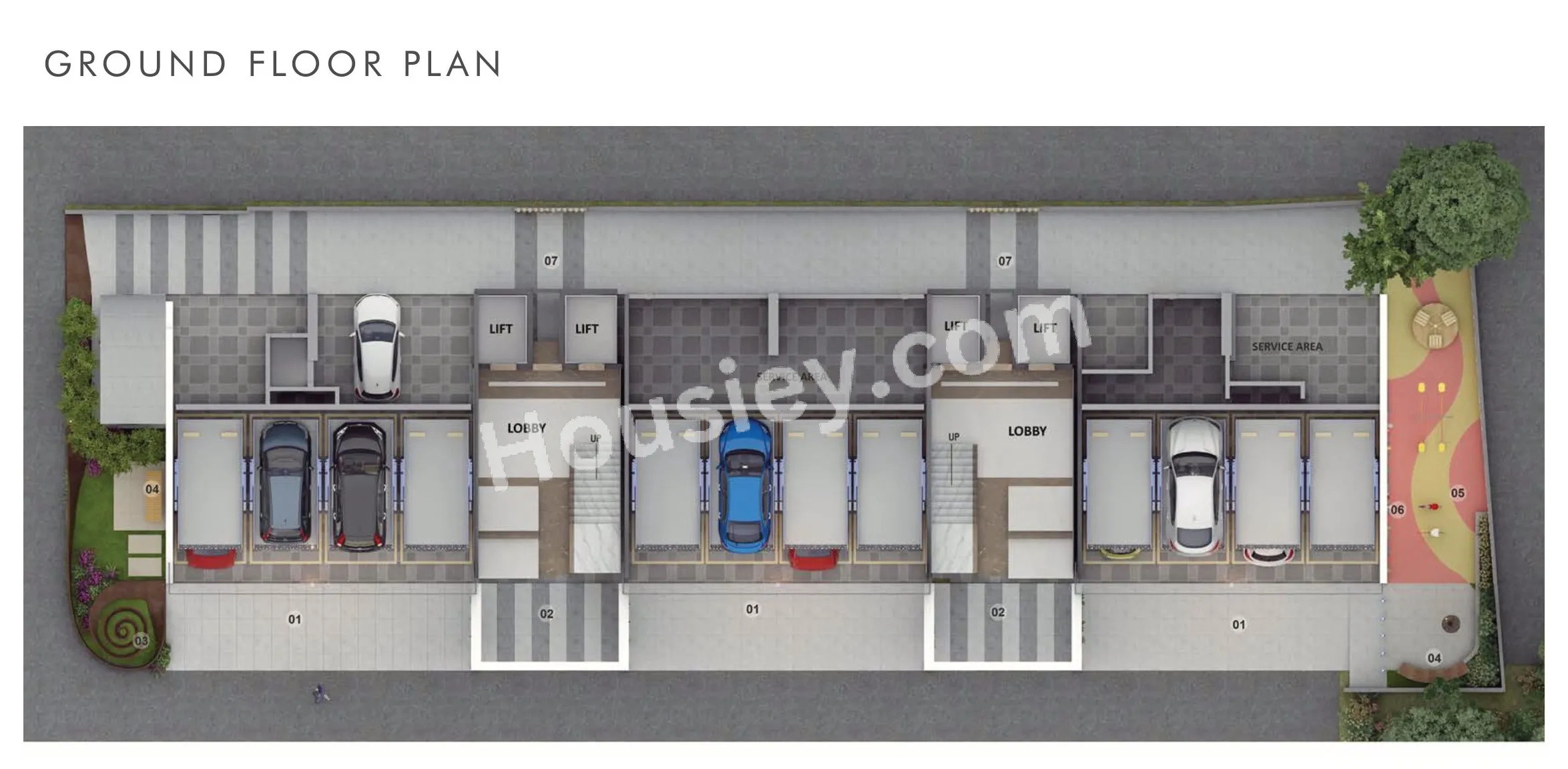 Rustomjee Cleon Floor plan 3
