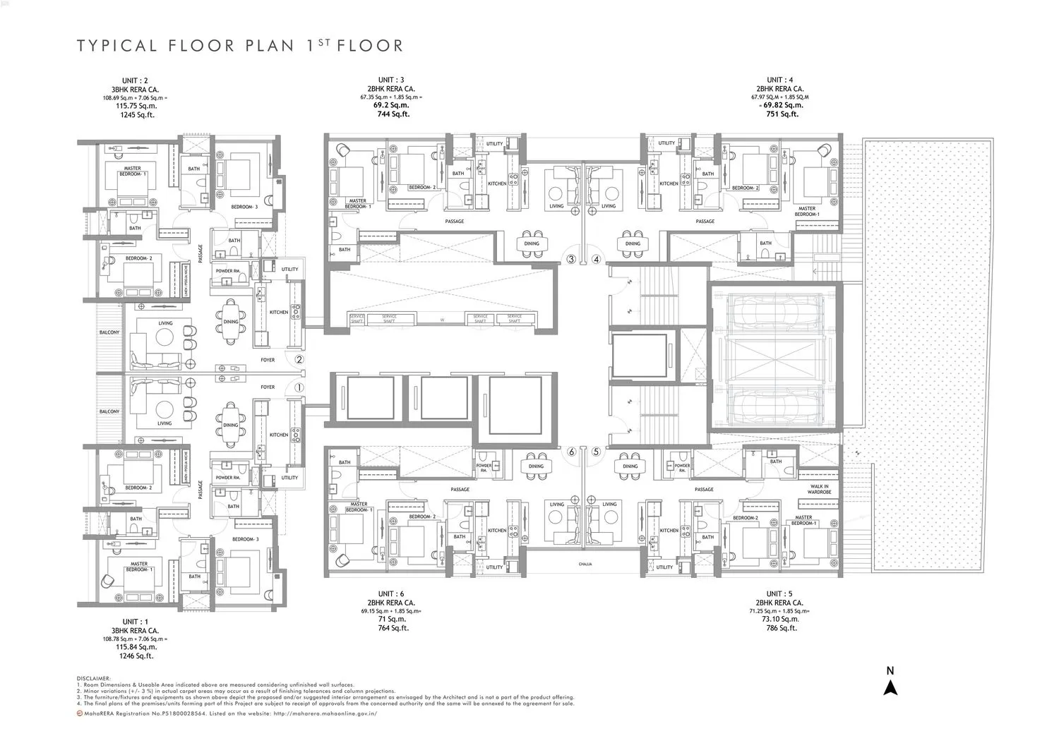 Rustomjee Reserve Floor plan 2