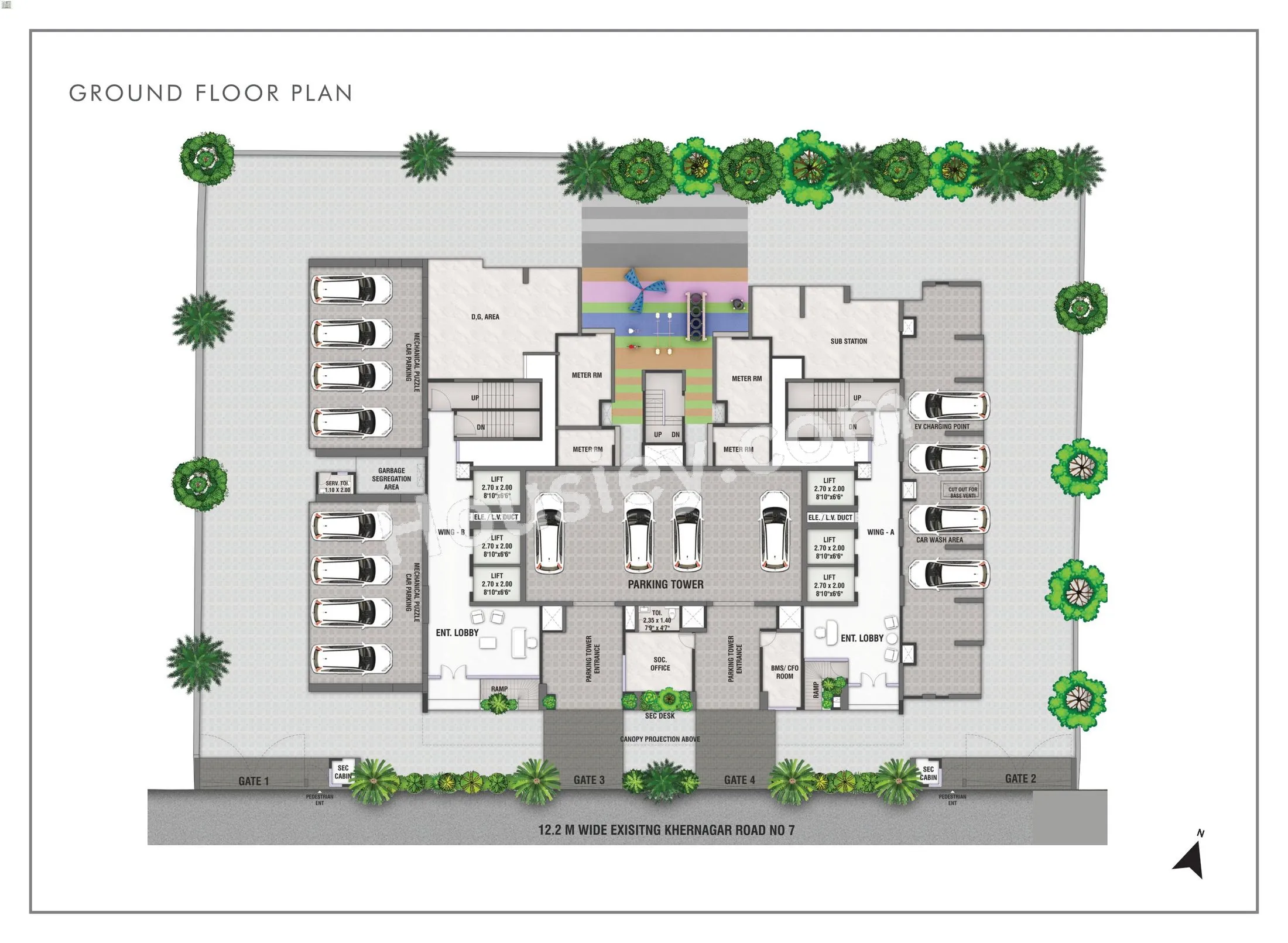 Rustomjee Stella Floor plan 1