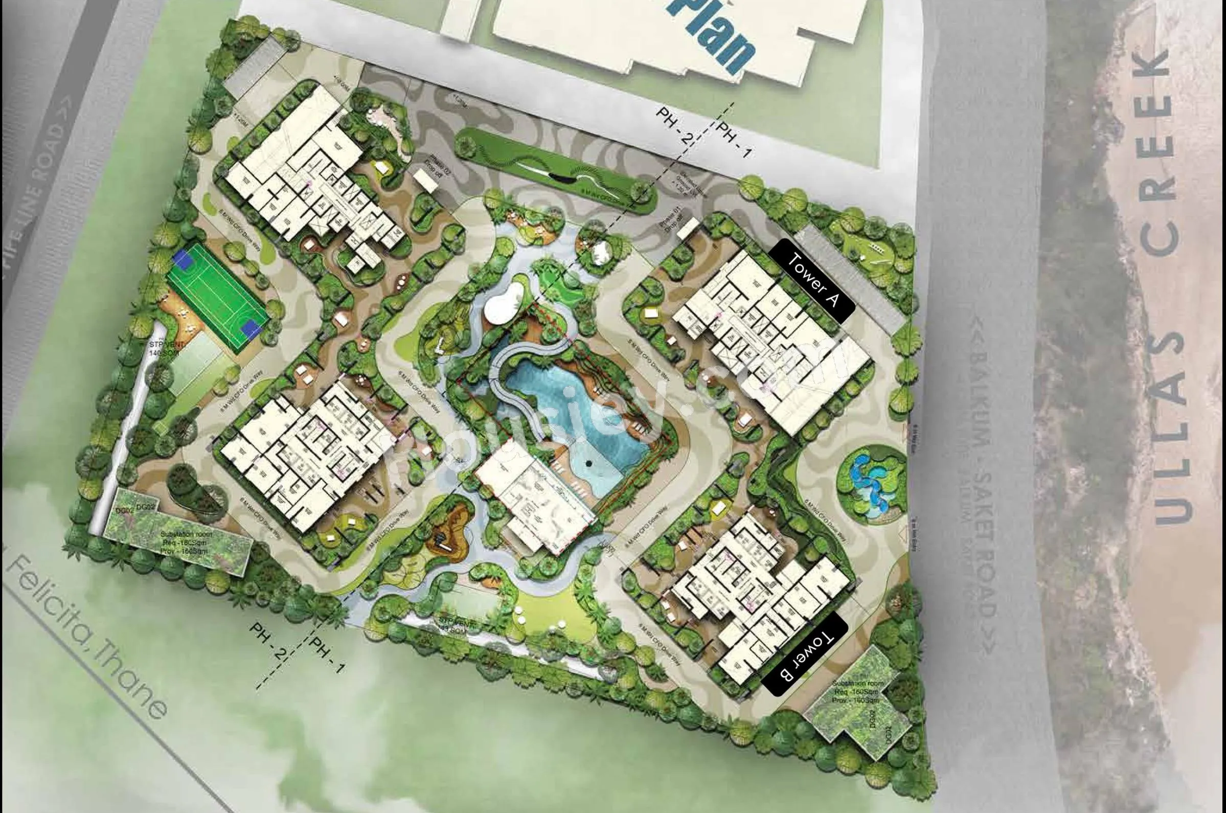 Rustomjee Verdant Vistas Master Plan