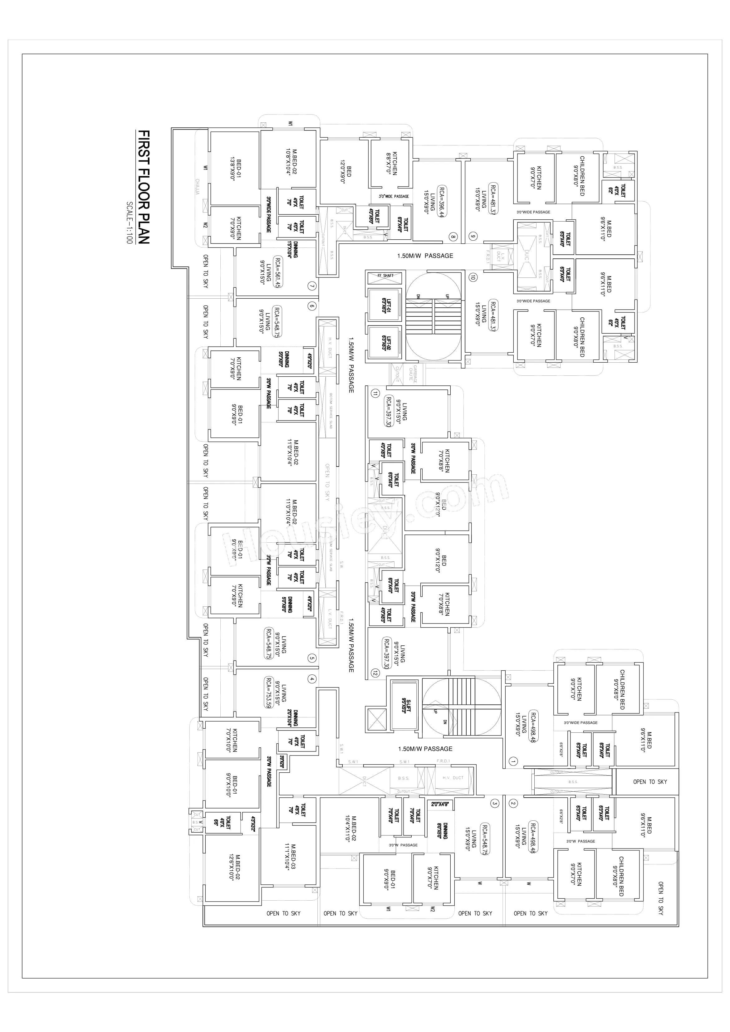 Ruturaj Classic Floor plan 2