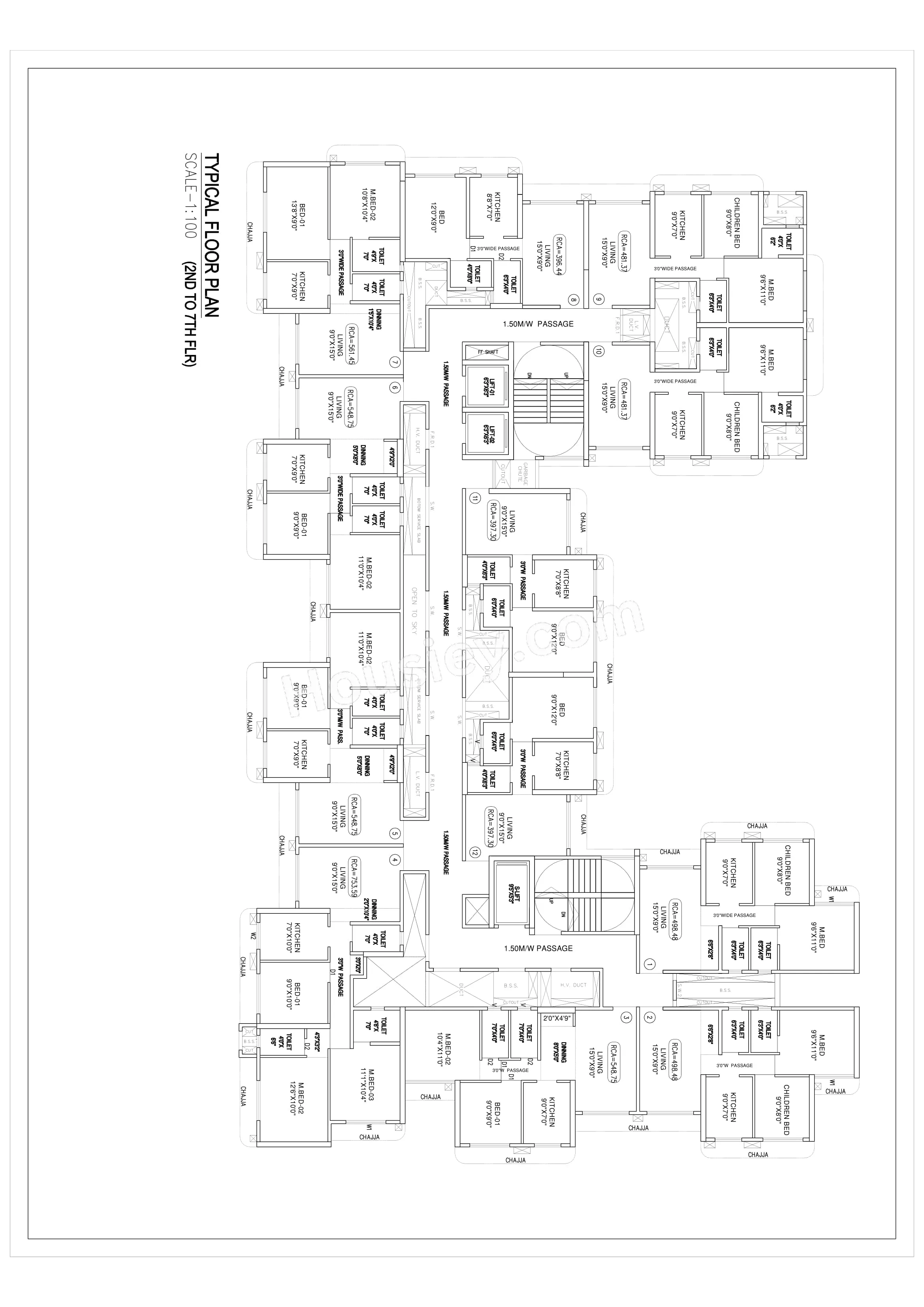 Ruturaj Classic Floor plan 4