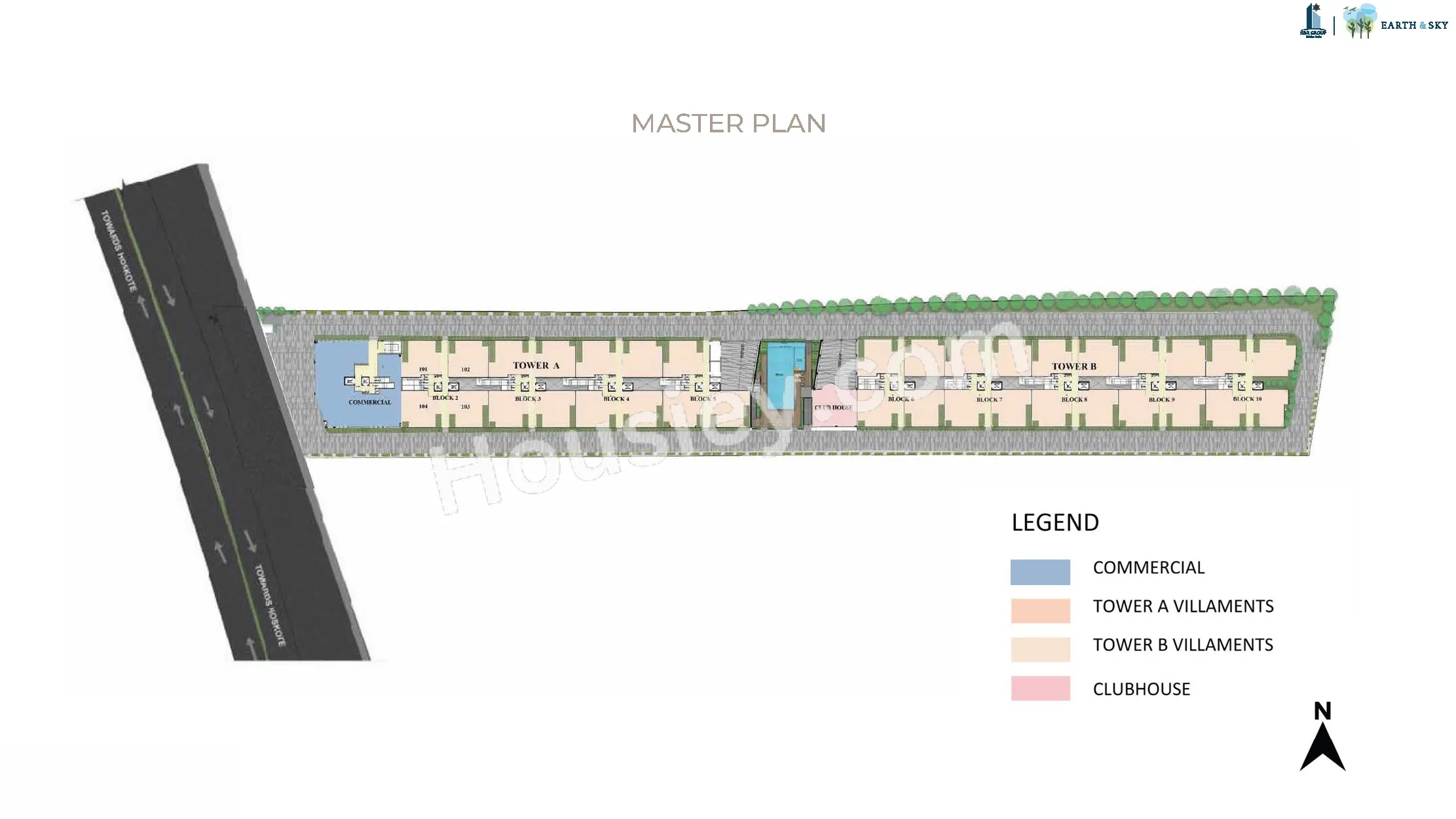 SBR Earth & Sky Floor plan 1