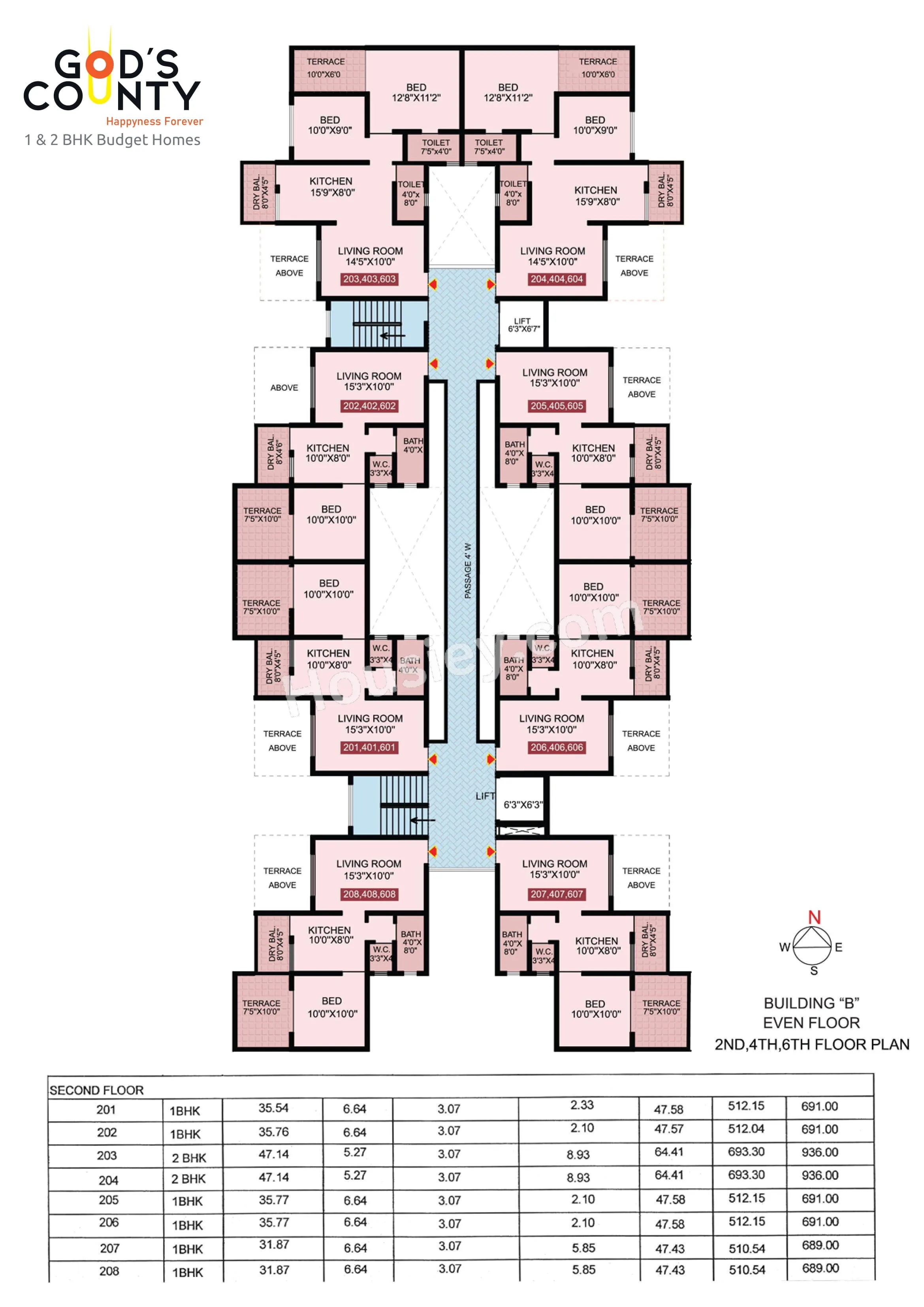 SB Gods County Floor plan 6