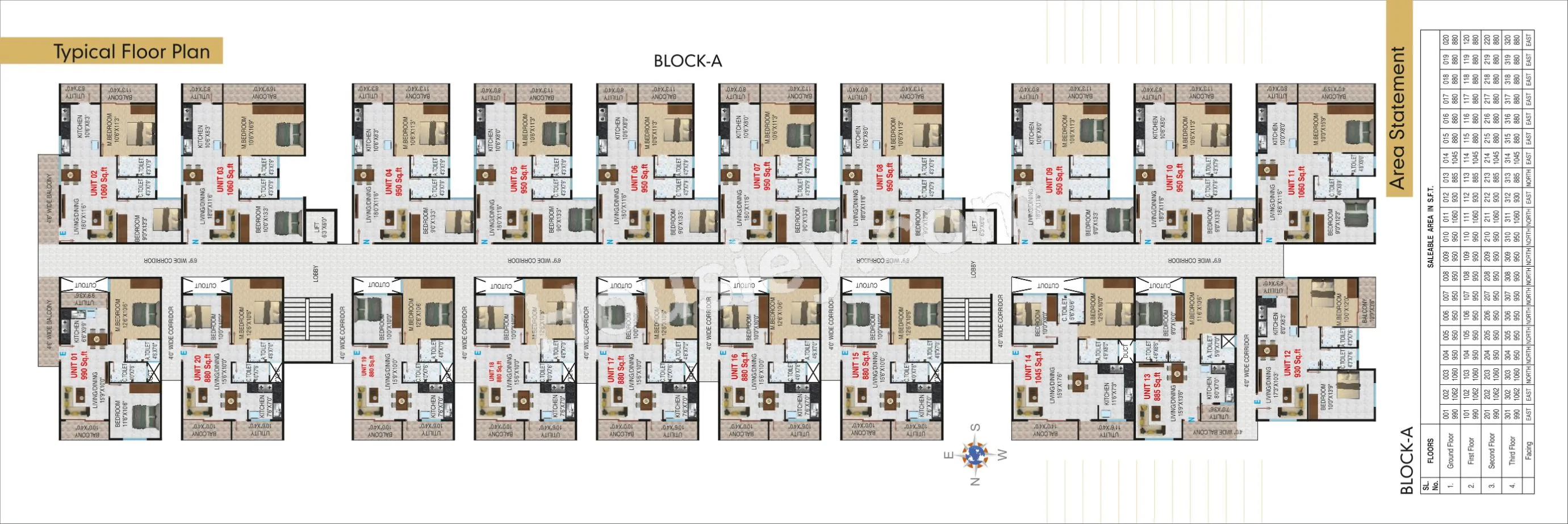 SDMV Elite Floor plan 1