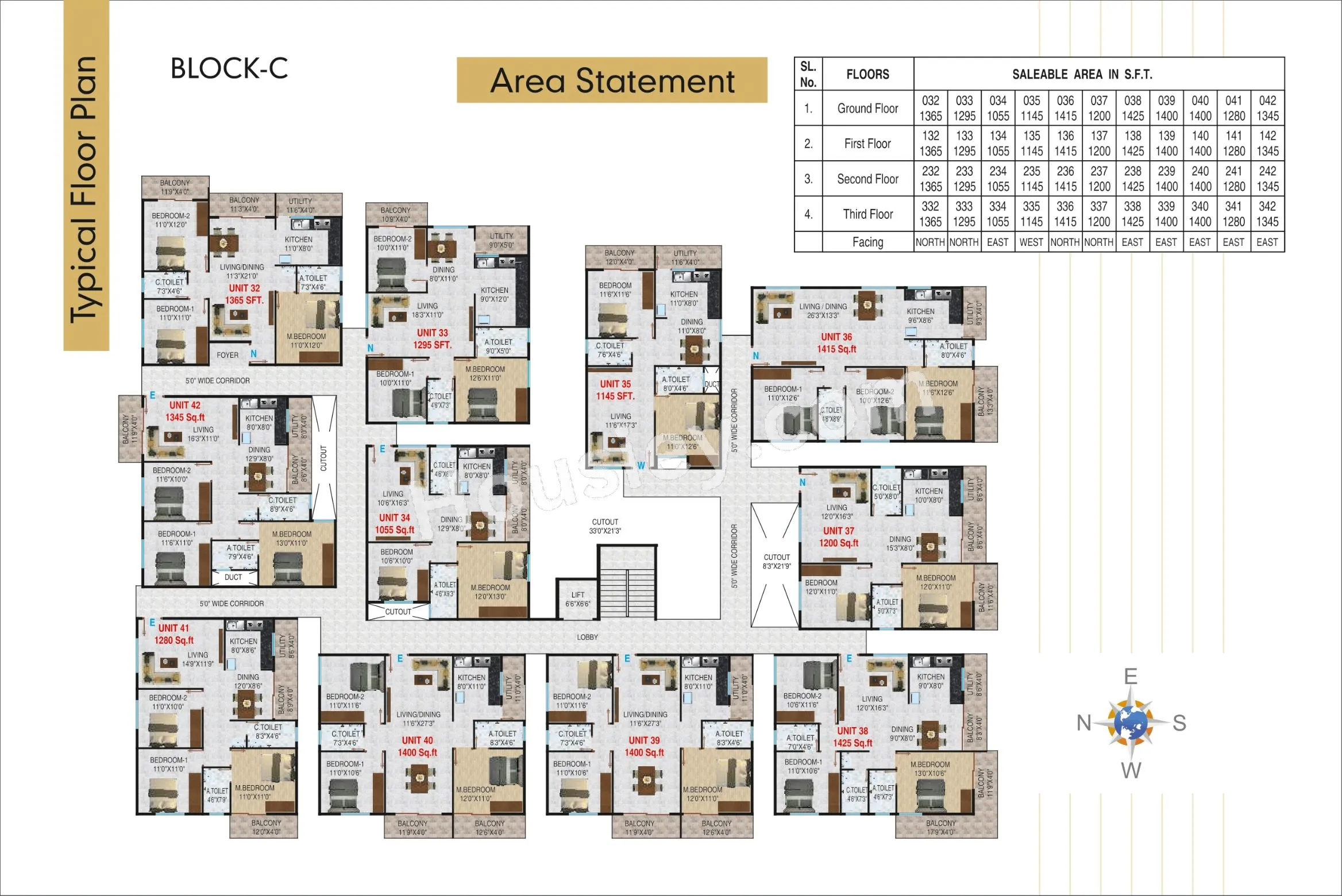 SDMV Elite Floor plan 3