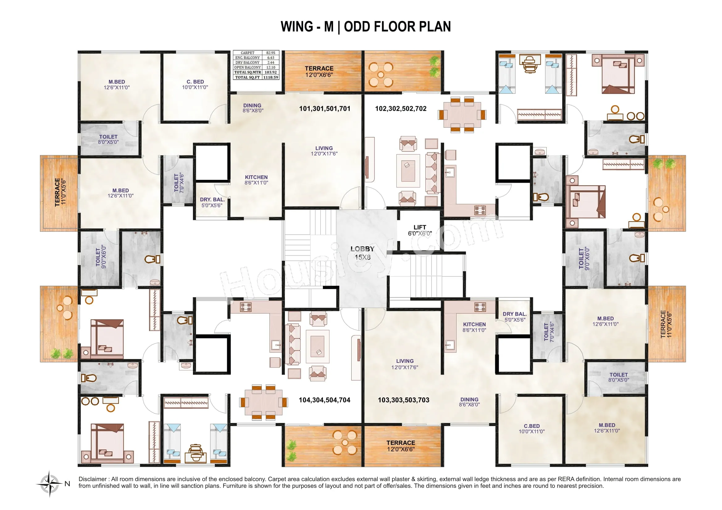 SSD Sai Pearl Phase 5 Floor plan 3