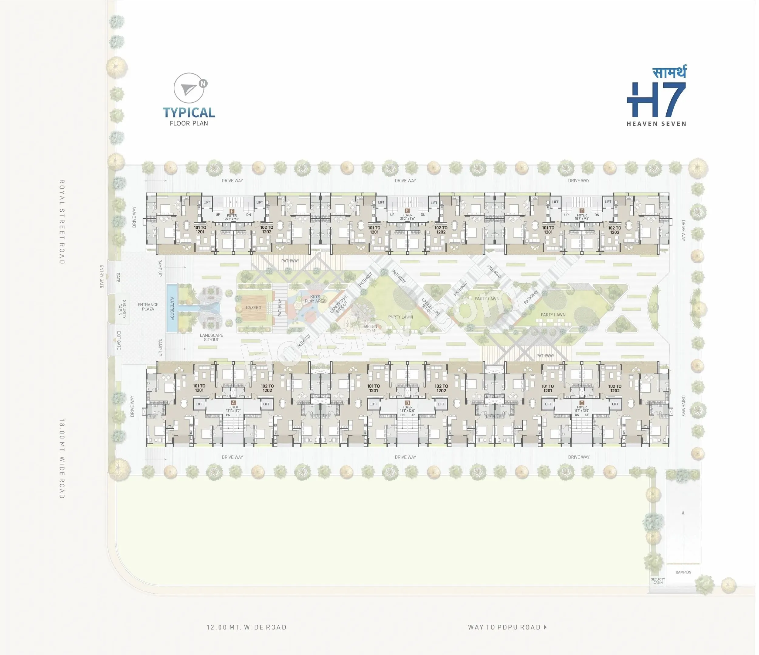 Saamarth H7 Floor plan 2