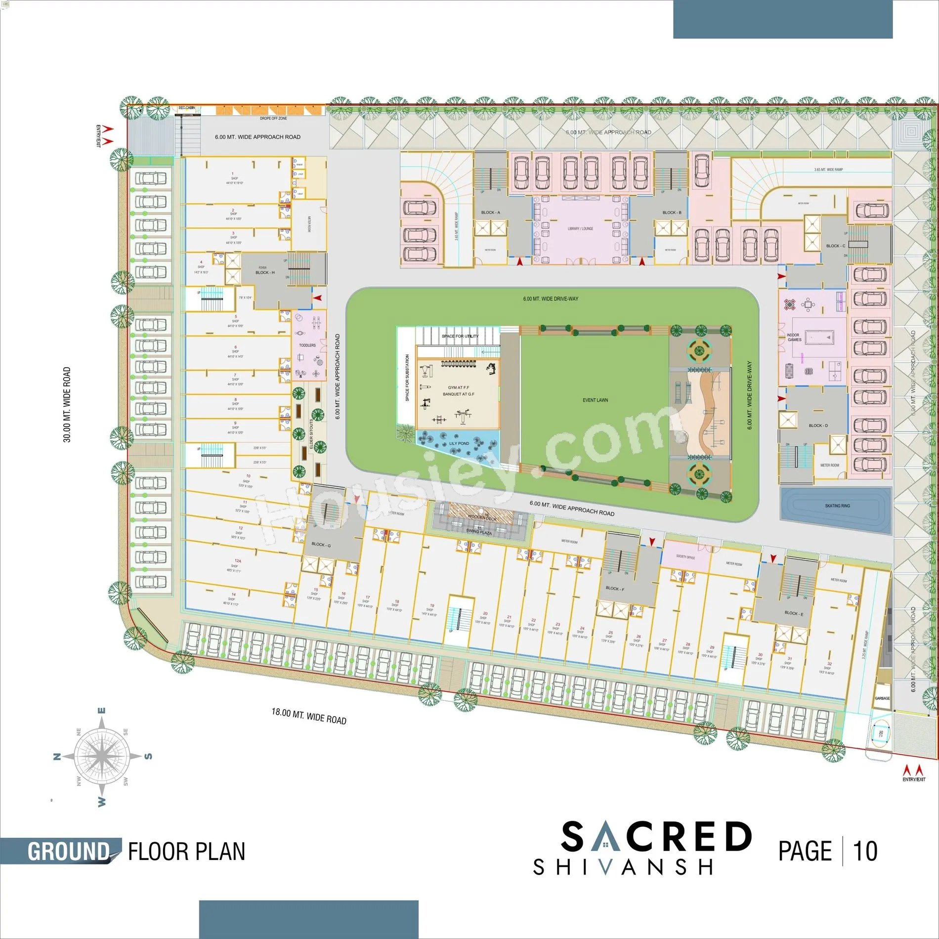 Sacred Shivansh Floor plan 1