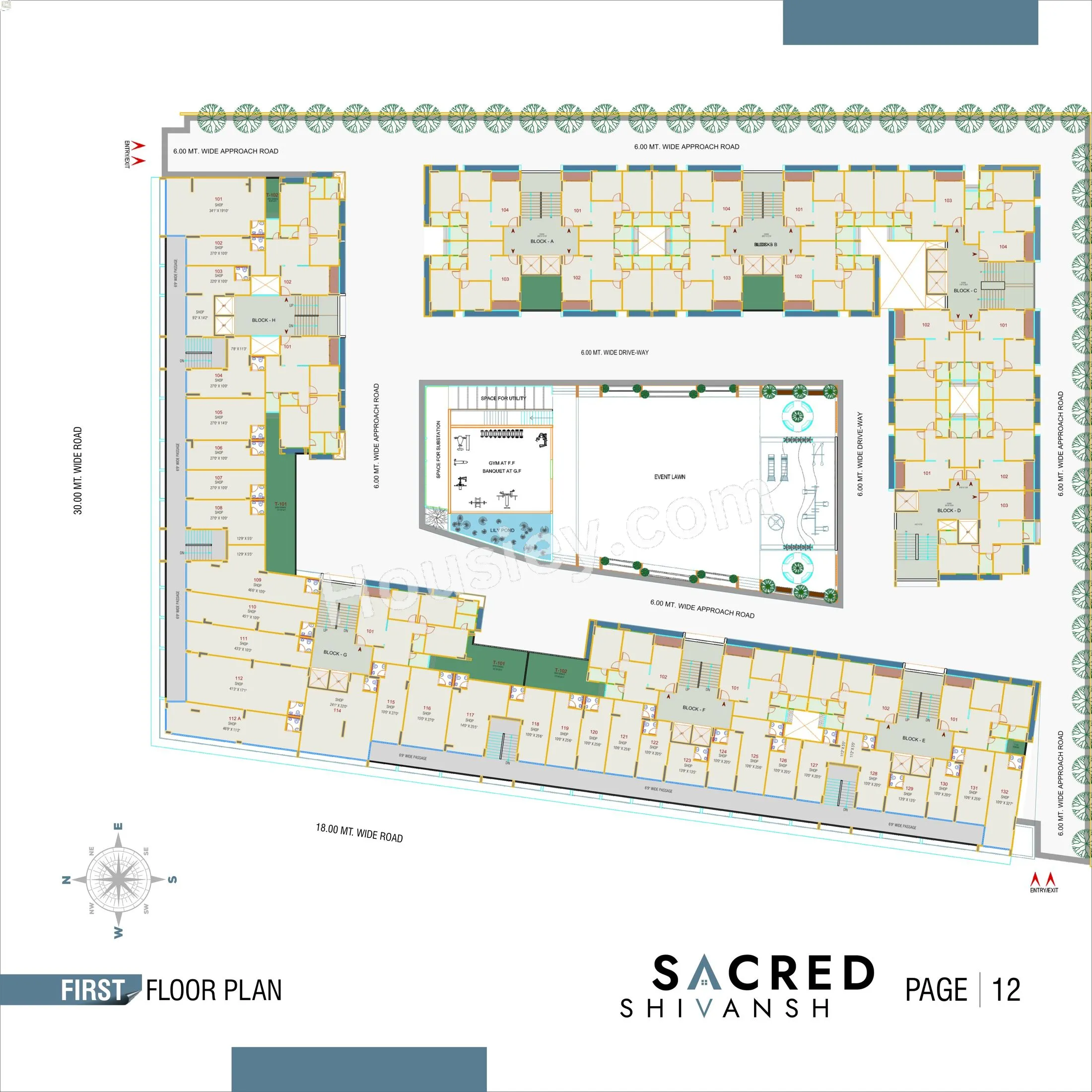 Sacred Shivansh Floor plan 2