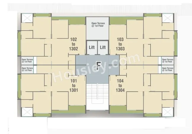 Sahjanand Saffron Flora Floor plan 5