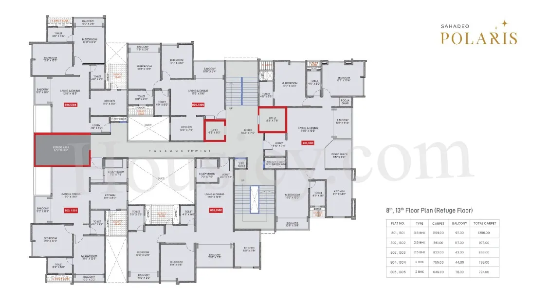 Sahadeo Polaris Floor plan 1