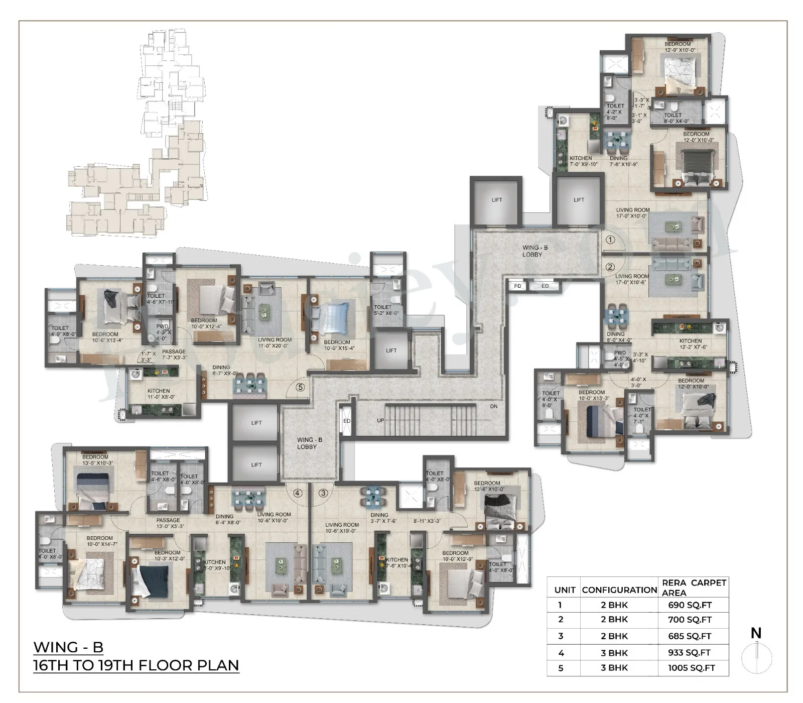 Sahakar Revanta Floor Plan