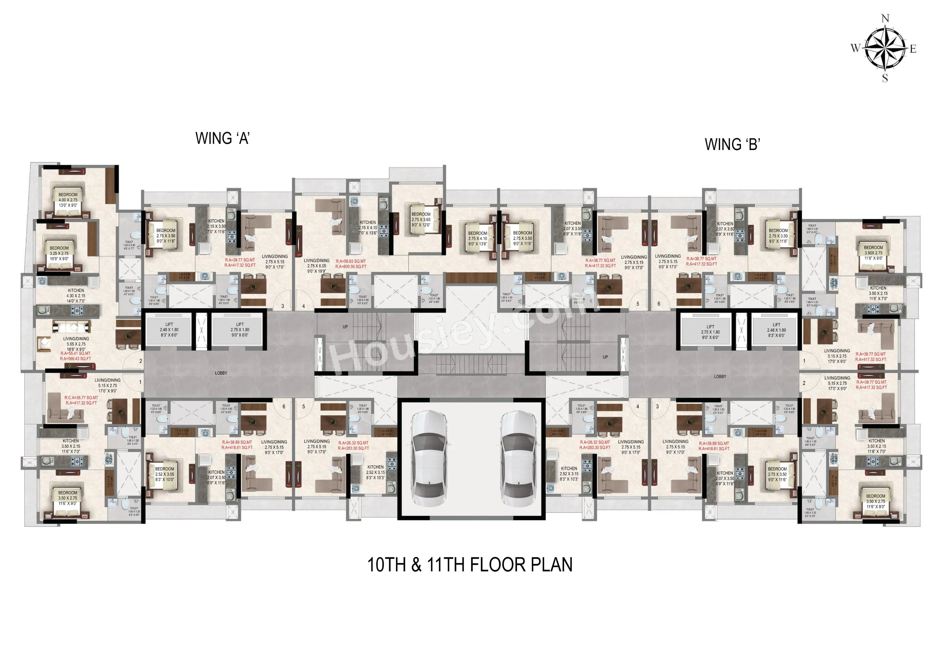 Sahakar Vista Floor plan 2