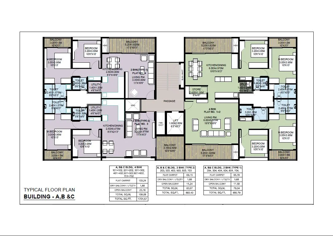 WJV Sai Aura Floor plan 4