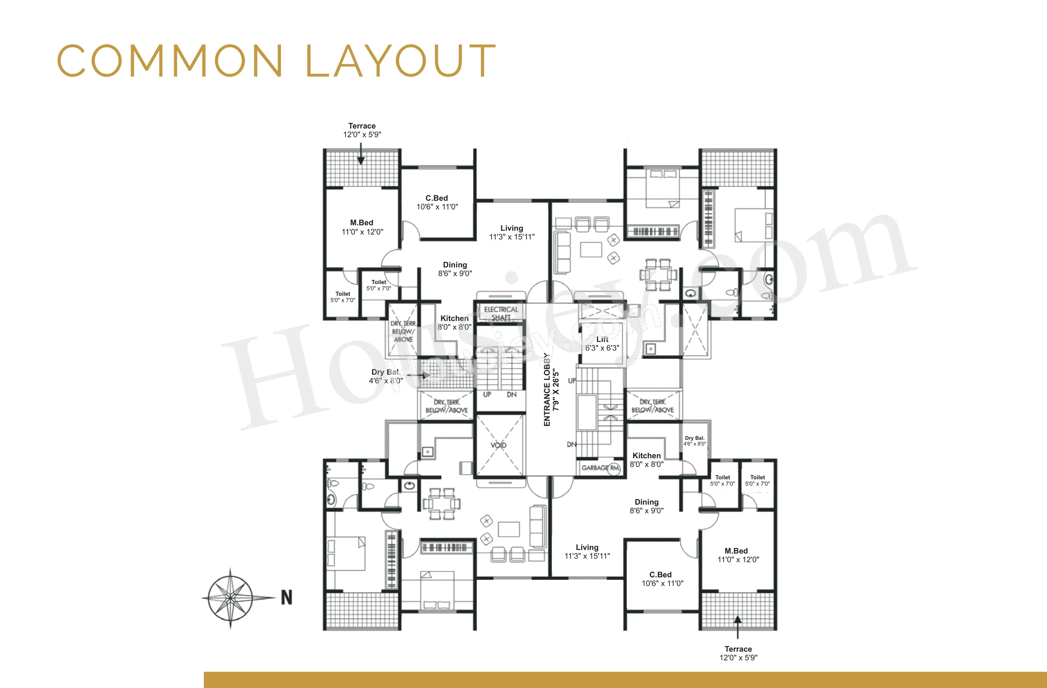 SSD Sai Pearl Phase 5 Floor plan 1