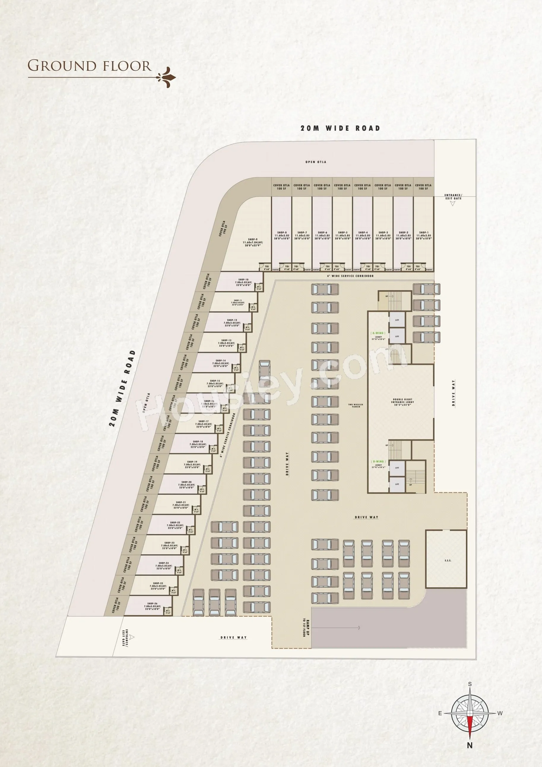 Sai Proviso Icon Floor plan 1