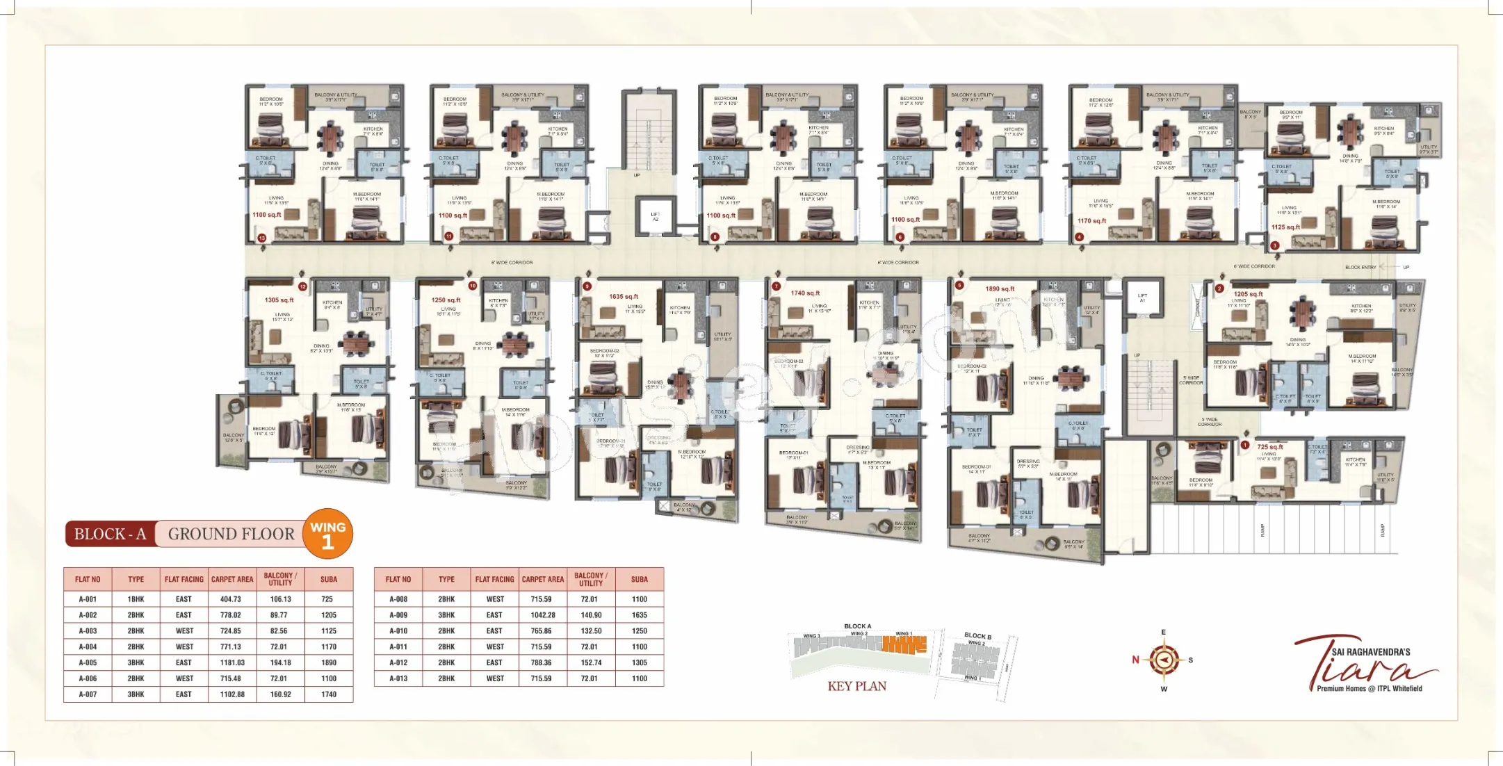 Sai Raghavendra Tiara Floor plan 2