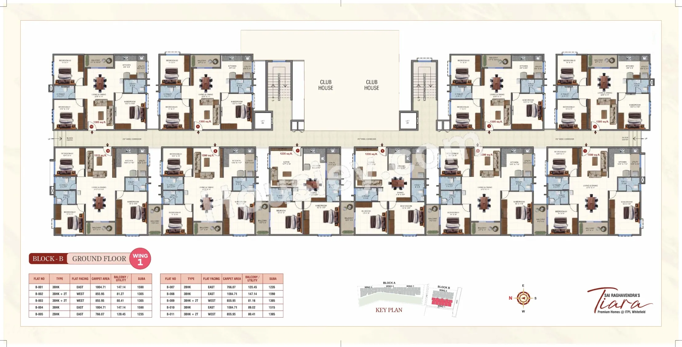Sai Raghavendra Tiara Floor plan 3