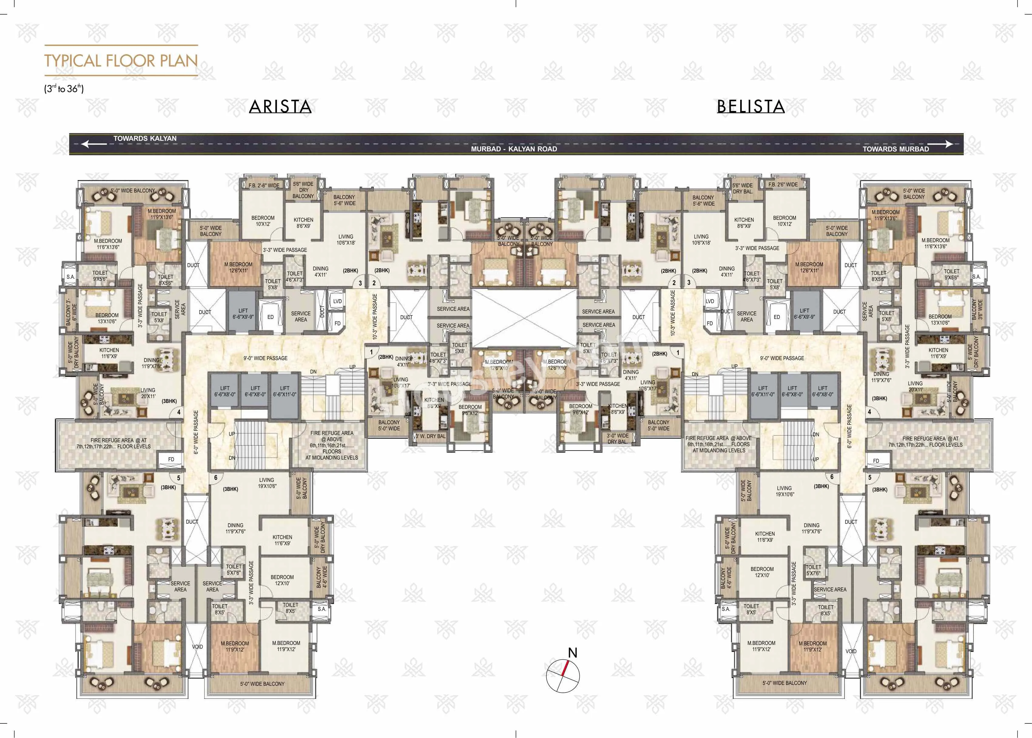 Sai World Legend Floor plan 3